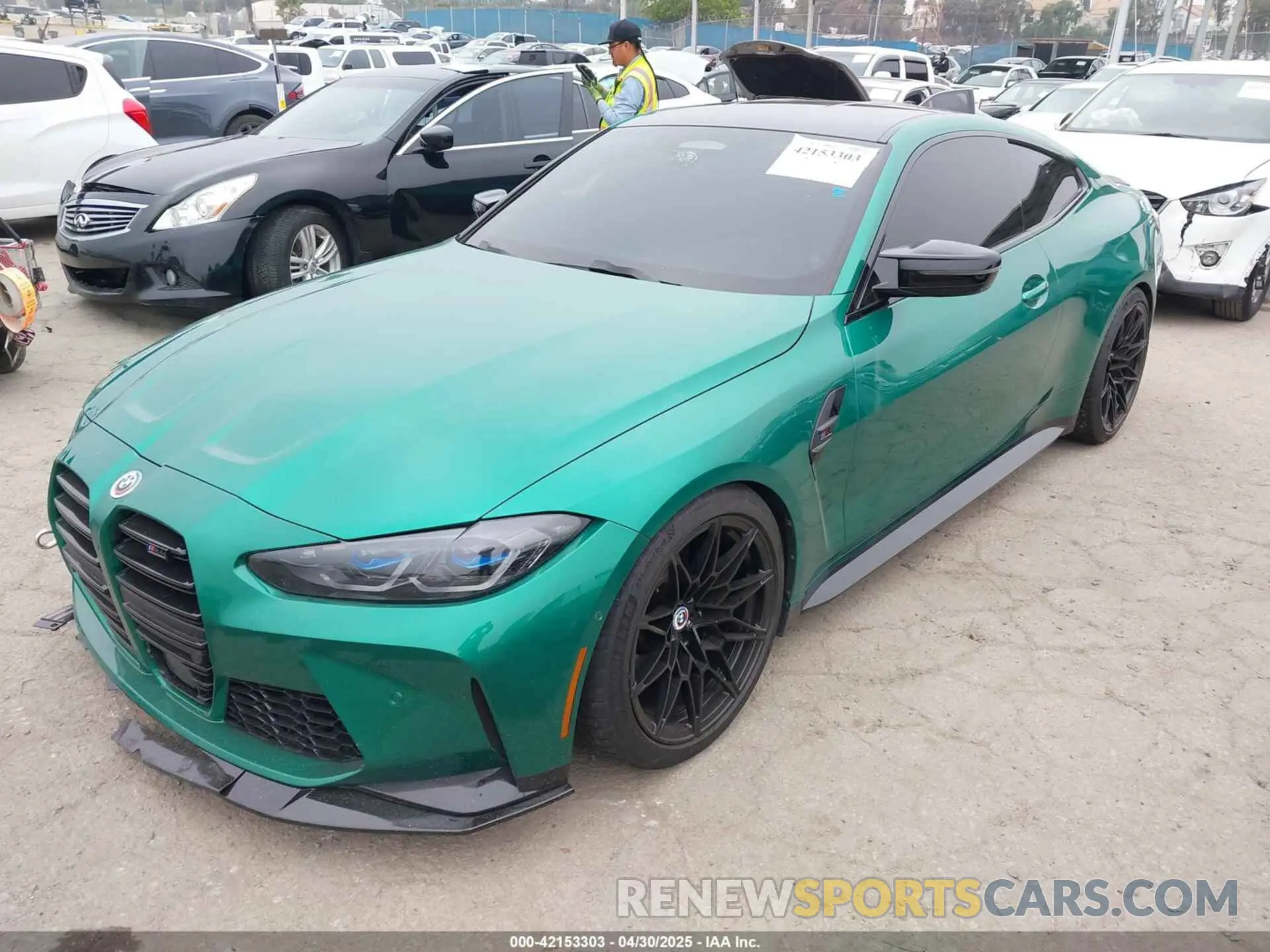 2 Фотография поврежденного автомобиля WBS43AZ05PCL26010 BMW M4 2023