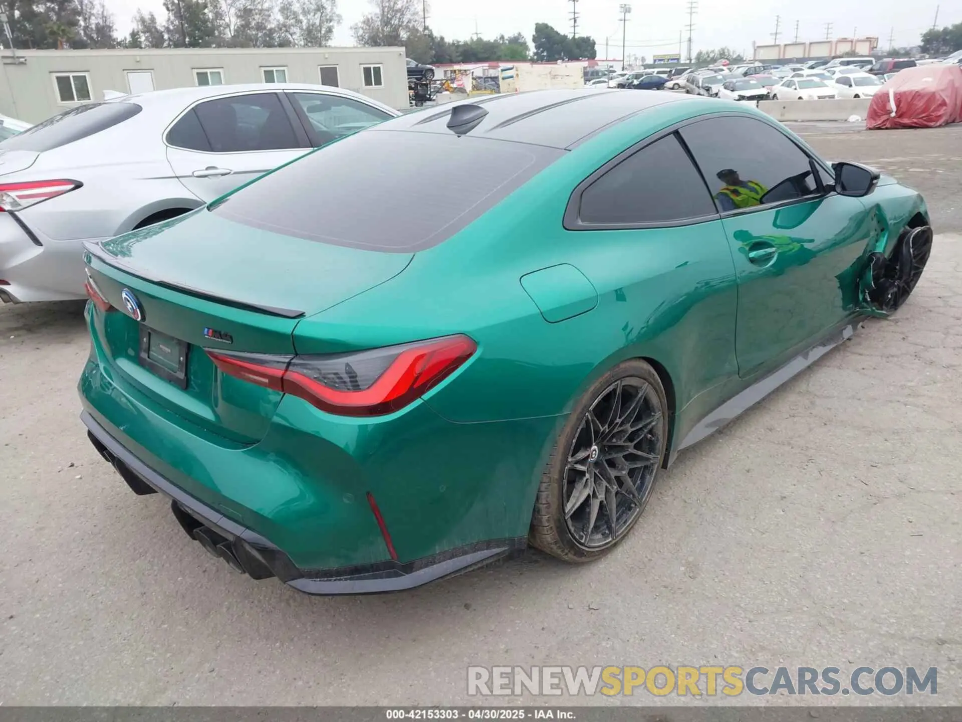4 Фотография поврежденного автомобиля WBS43AZ05PCL26010 BMW M4 2023