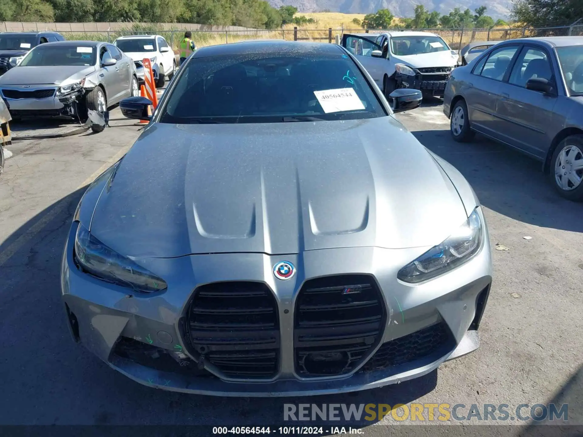 12 Photograph of a damaged car WBS43AZ05PCM25989 BMW M4 2023
