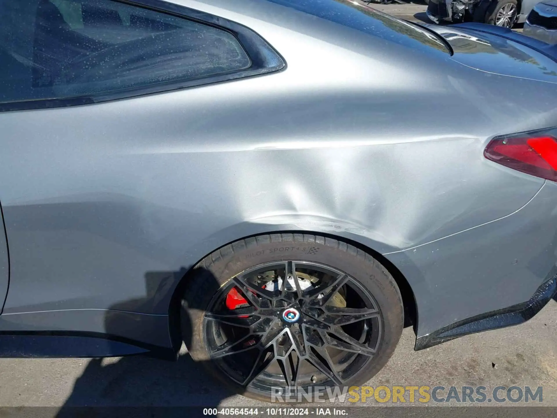 6 Photograph of a damaged car WBS43AZ05PCM25989 BMW M4 2023