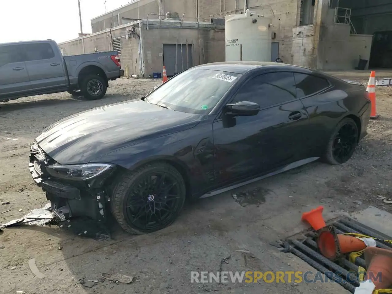 1 Фотография поврежденного автомобиля WBS43AZ05PCM59611 BMW M4 2023