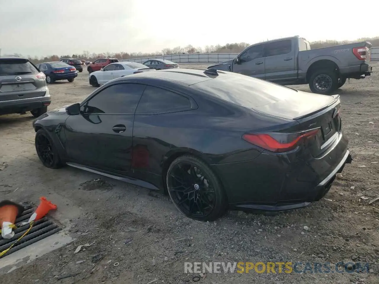 2 Фотография поврежденного автомобиля WBS43AZ05PCM59611 BMW M4 2023