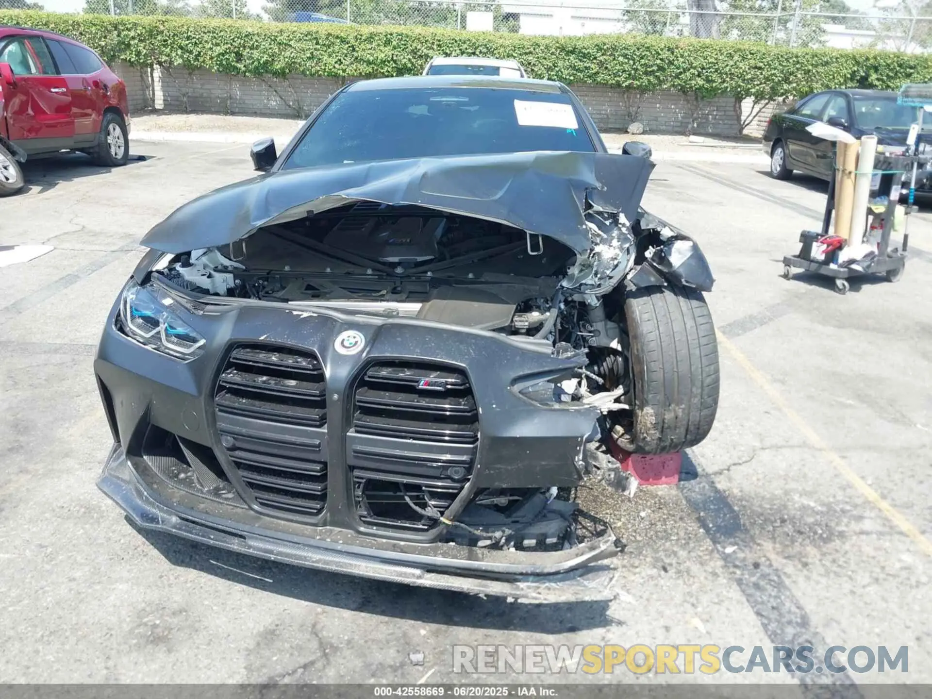 12 Photograph of a damaged car WBS43AZ08PCL39303 BMW M4 2023