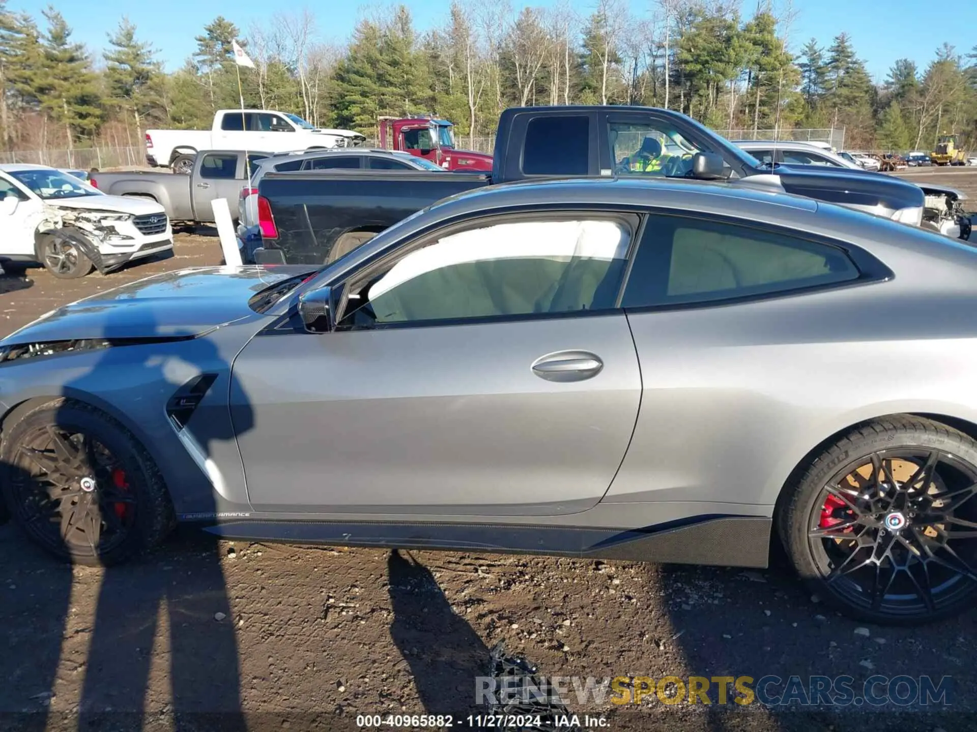 14 Фотография поврежденного автомобиля WBS43AZ09PCM25302 BMW M4 2023