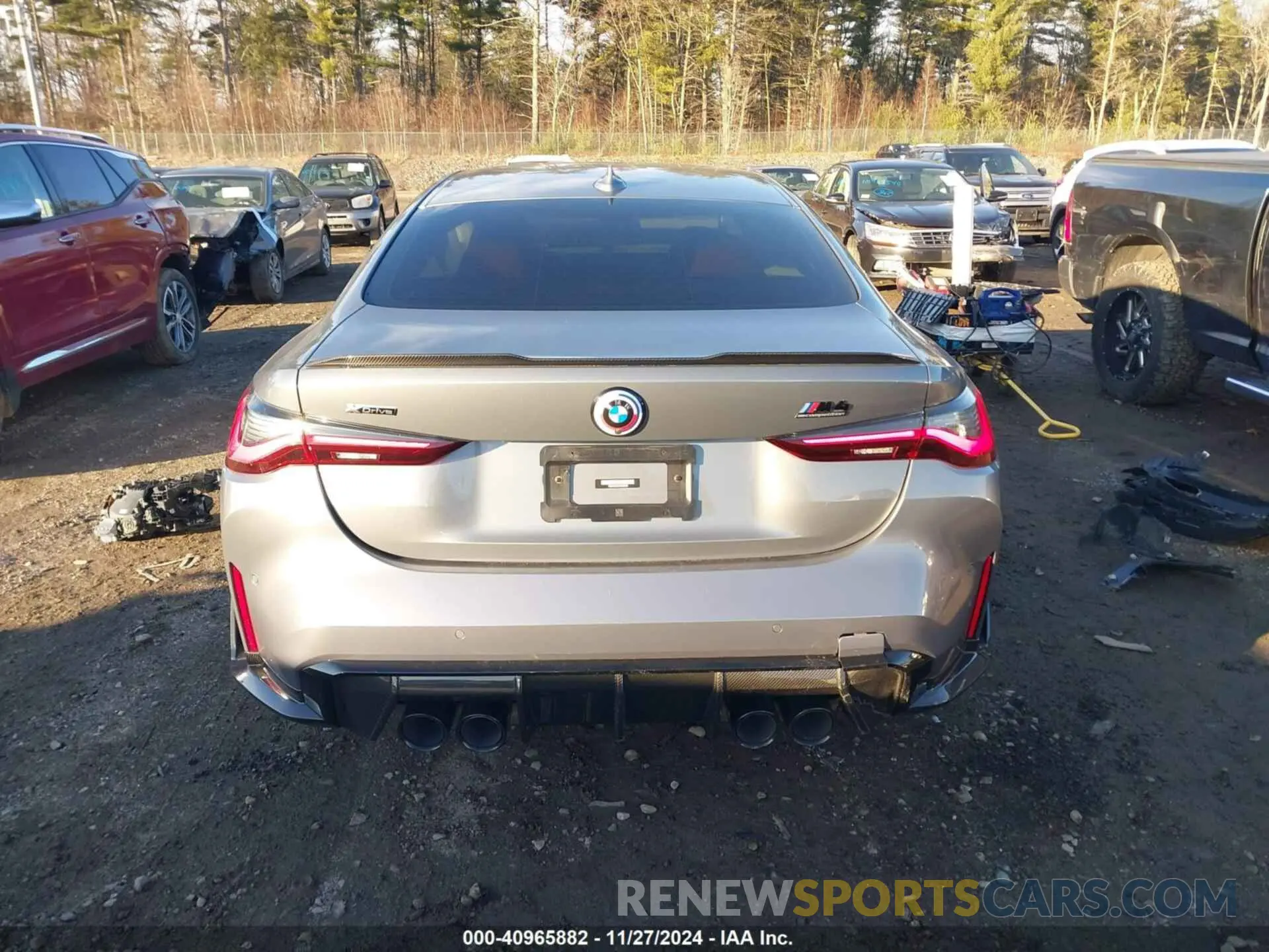 16 Фотография поврежденного автомобиля WBS43AZ09PCM25302 BMW M4 2023
