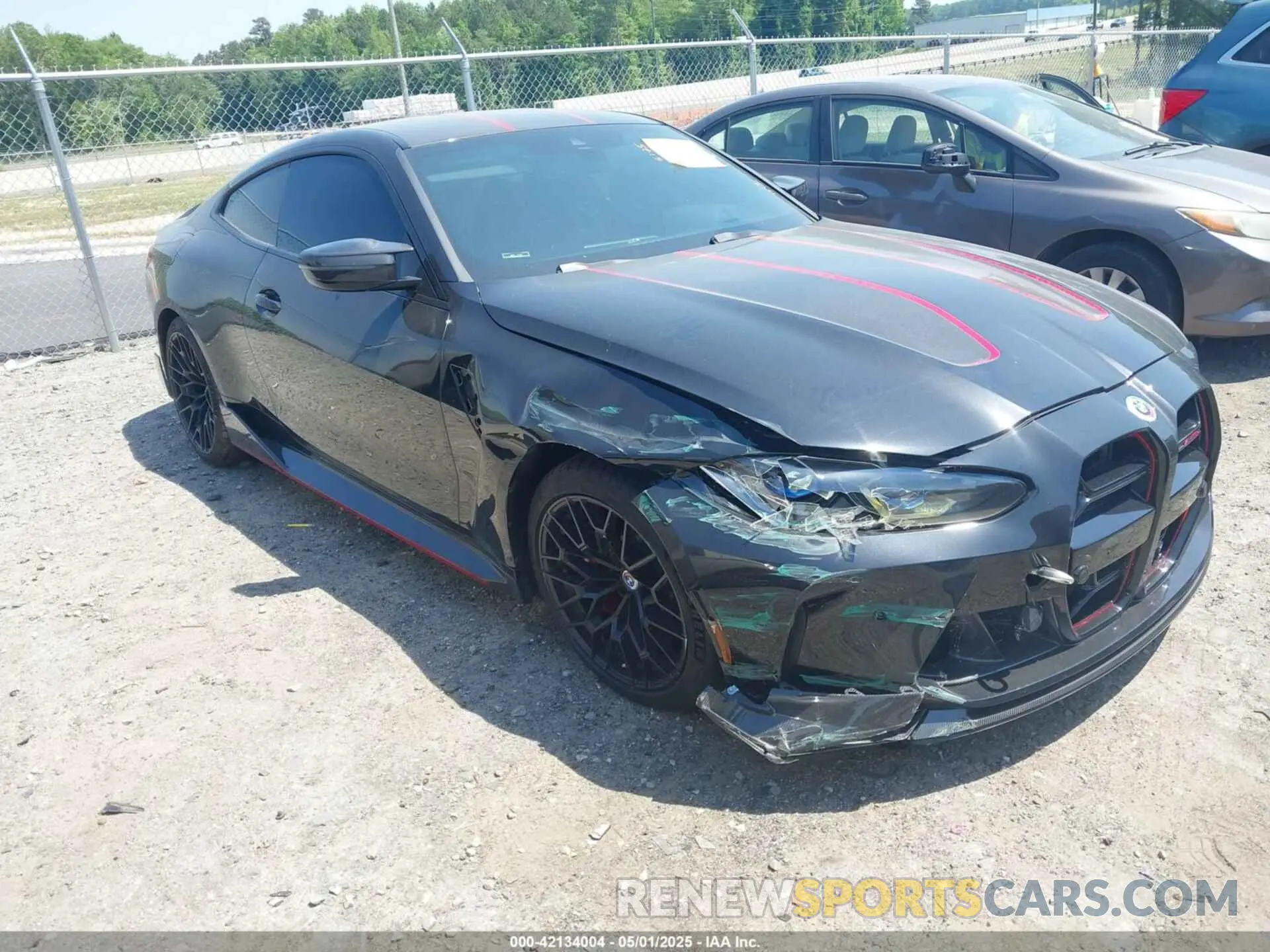 1 Фотография поврежденного автомобиля WBS63AZ04PCL58455 BMW M4 2023
