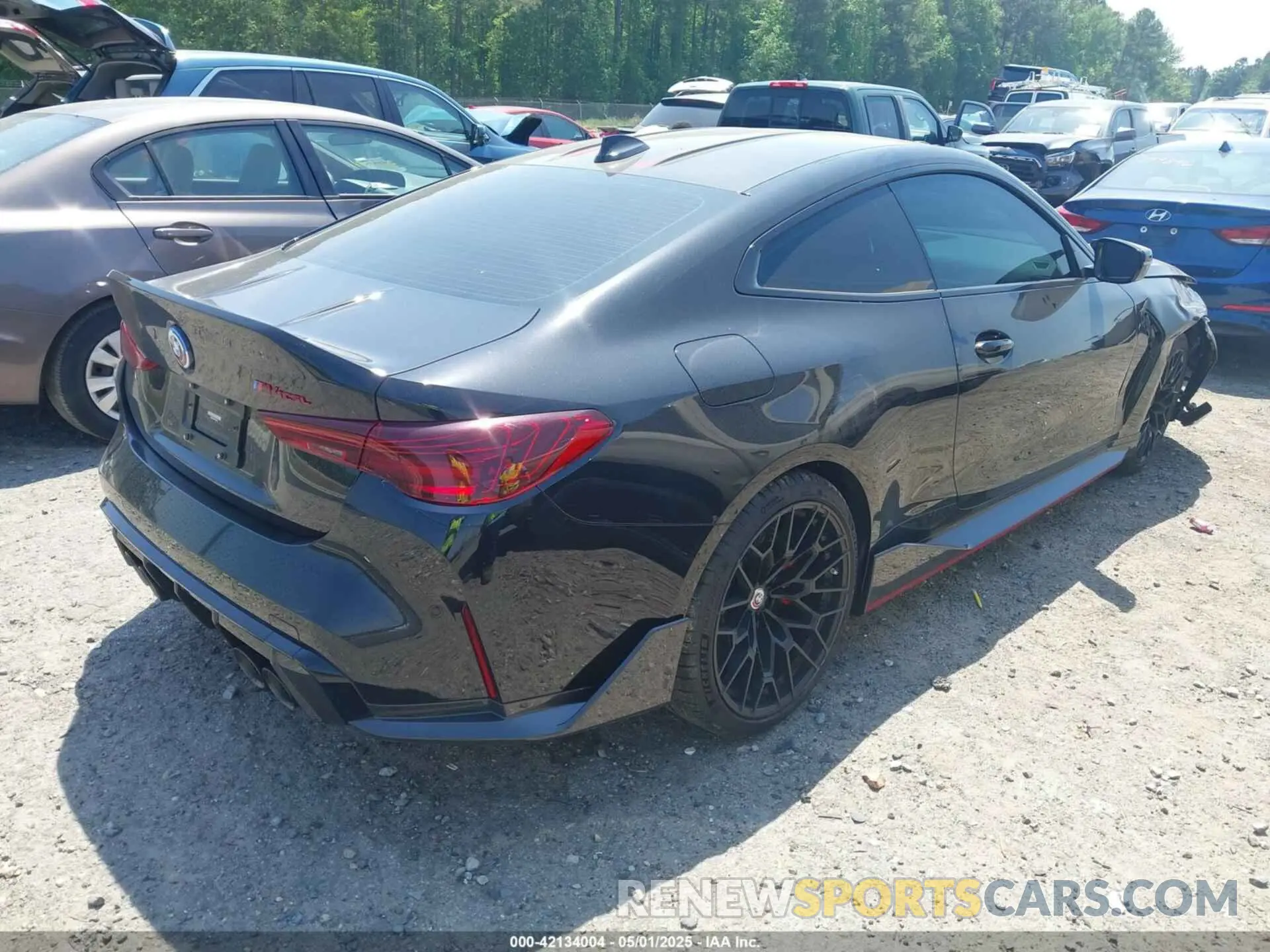 4 Фотография поврежденного автомобиля WBS63AZ04PCL58455 BMW M4 2023