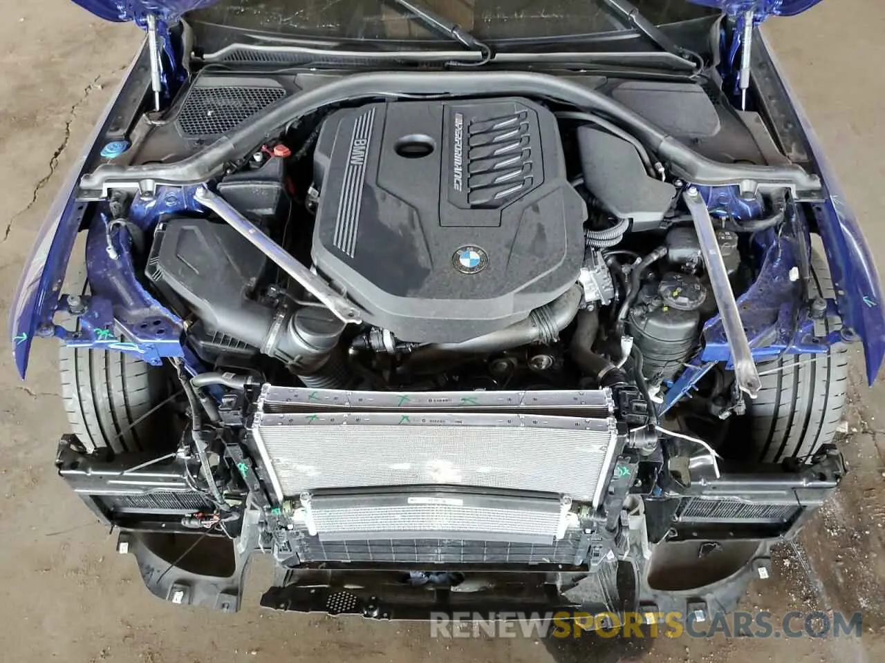 11 Photograph of a damaged car WBA83AP00RCP43112 BMW M4 2024