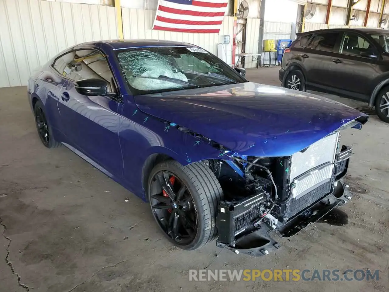 4 Photograph of a damaged car WBA83AP00RCP43112 BMW M4 2024