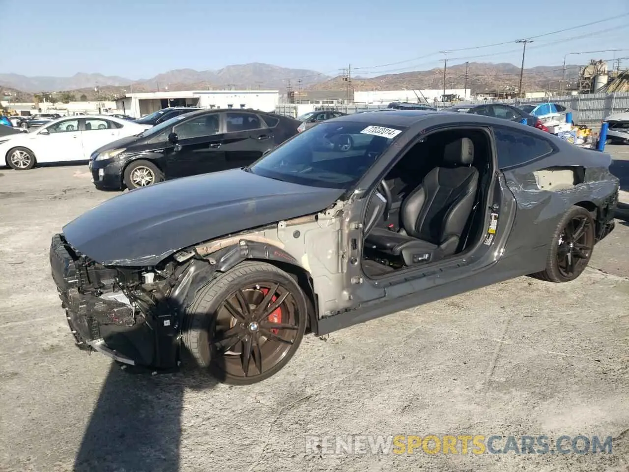 1 Photograph of a damaged car WBA83AP01RCP30000 BMW M4 2024