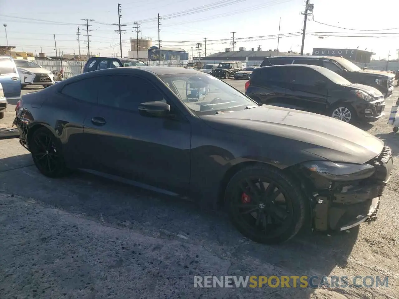 4 Photograph of a damaged car WBA83AP01RCP30000 BMW M4 2024
