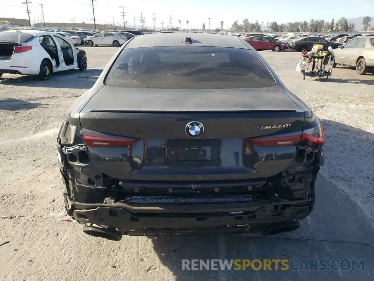 6 Photograph of a damaged car WBA83AP01RCP30000 BMW M4 2024