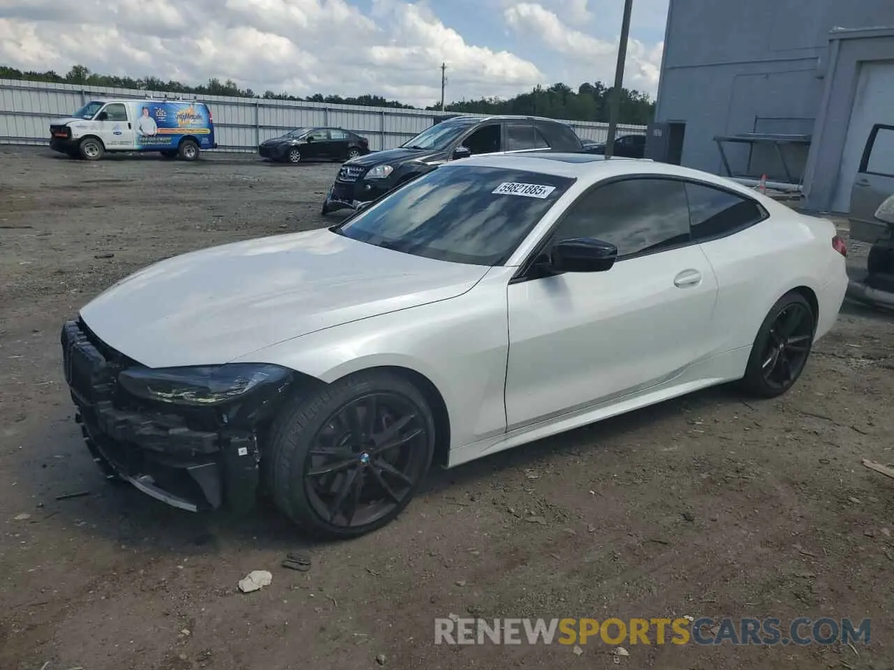 1 Фотография поврежденного автомобиля WBA83AP03RCN43860 BMW M4 2024
