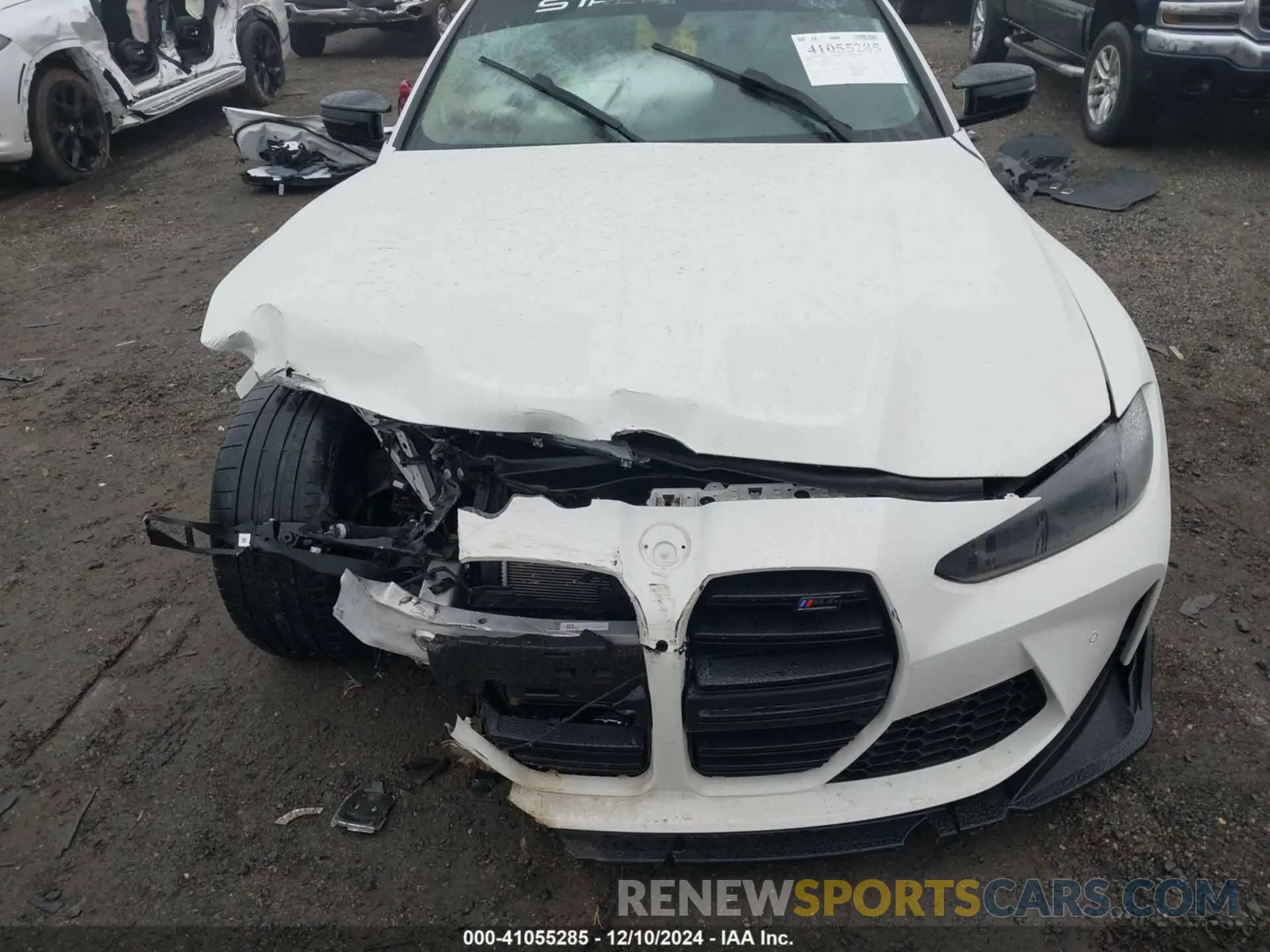12 Photograph of a damaged car WBS33BA03RCN43782 BMW M4 2024