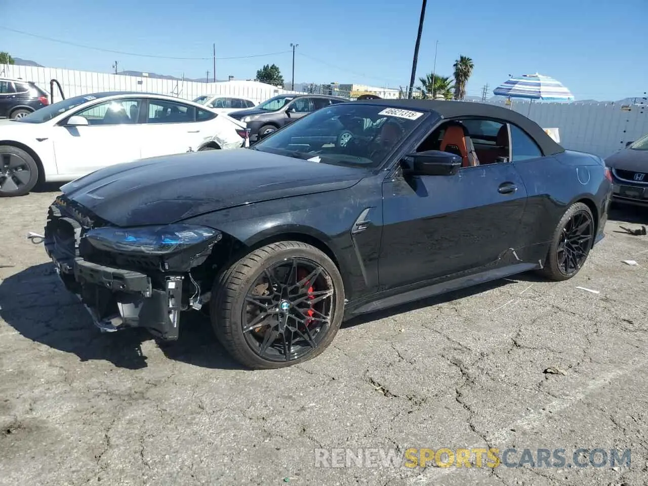 1 Photograph of a damaged car WBS33BA0XRCP37547 BMW M4 2024