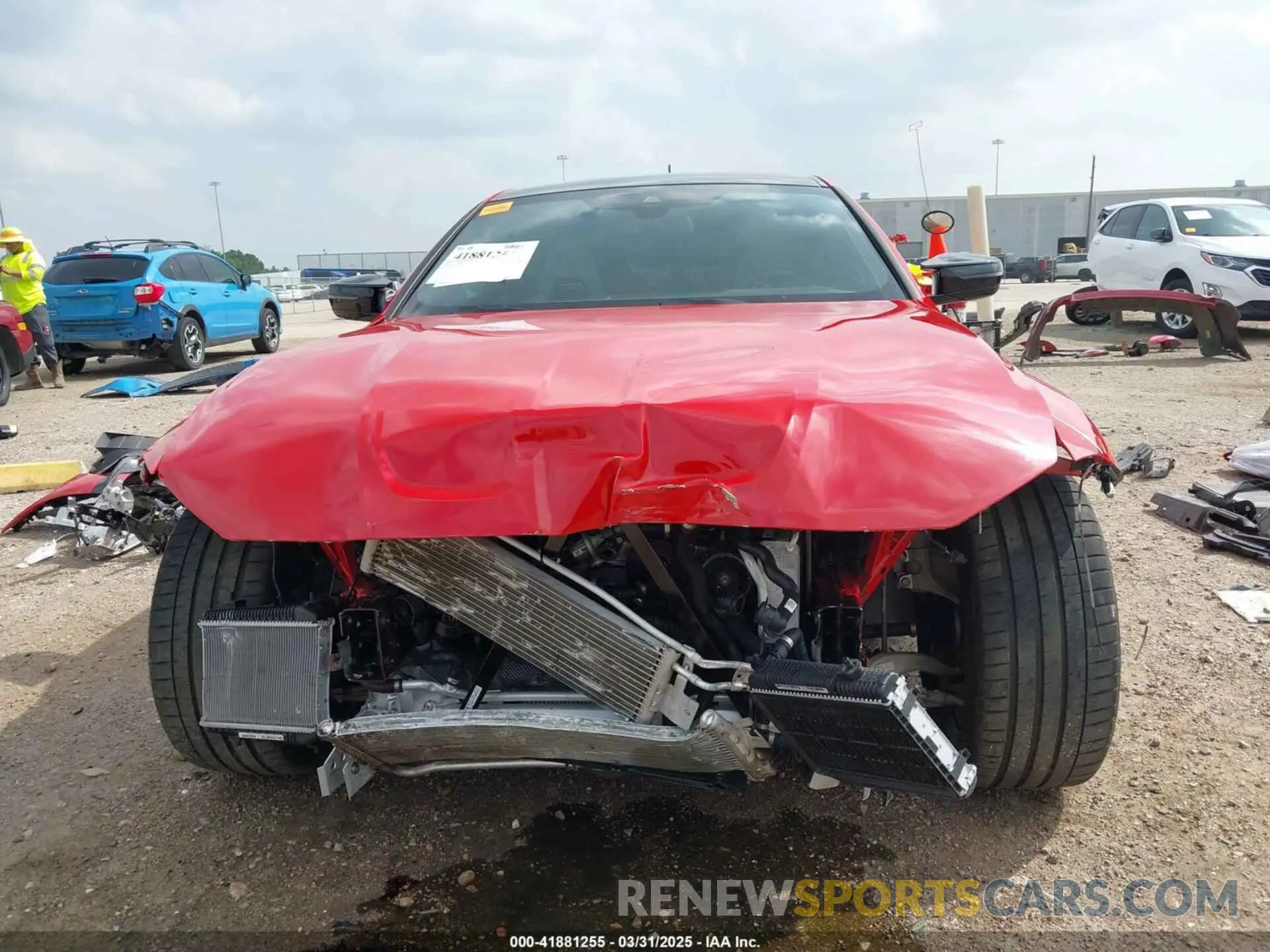13 Фотография поврежденного автомобиля WBS43AZ08RCP07529 BMW M4 2024