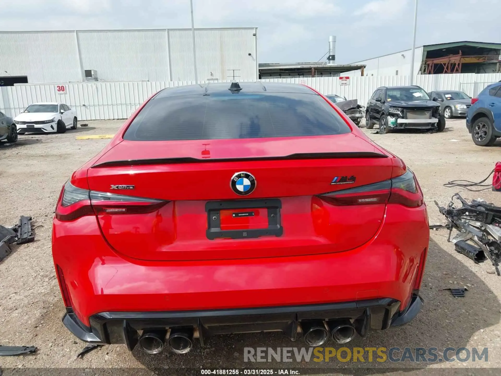 17 Фотография поврежденного автомобиля WBS43AZ08RCP07529 BMW M4 2024