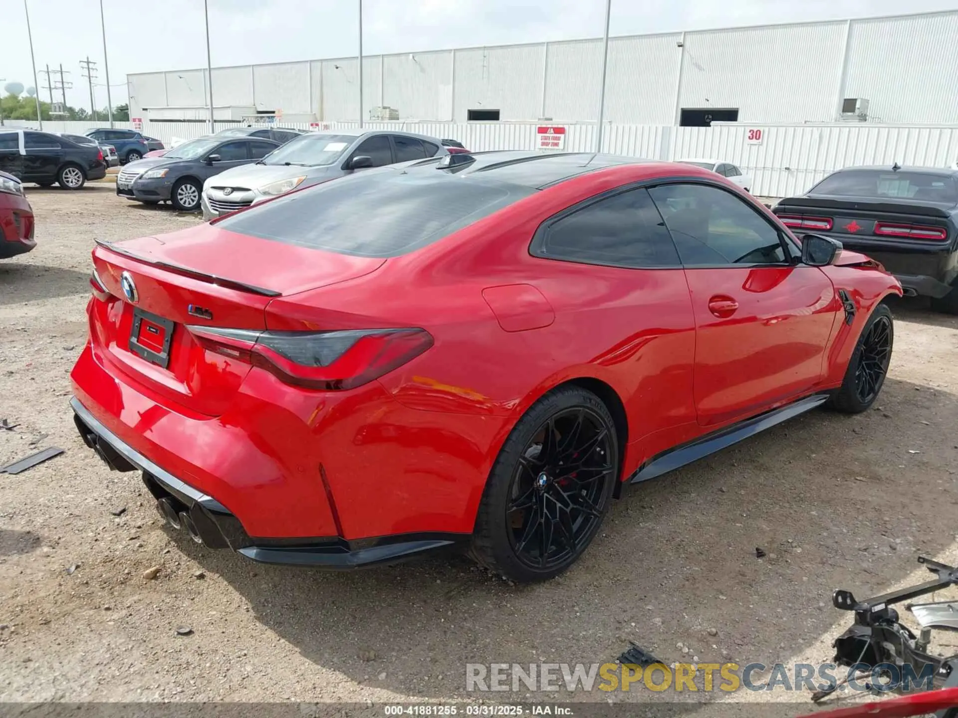 4 Фотография поврежденного автомобиля WBS43AZ08RCP07529 BMW M4 2024