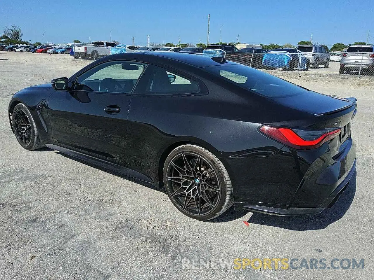 2 Photograph of a damaged car WBS43AZ09RCR77188 BMW M4 2024