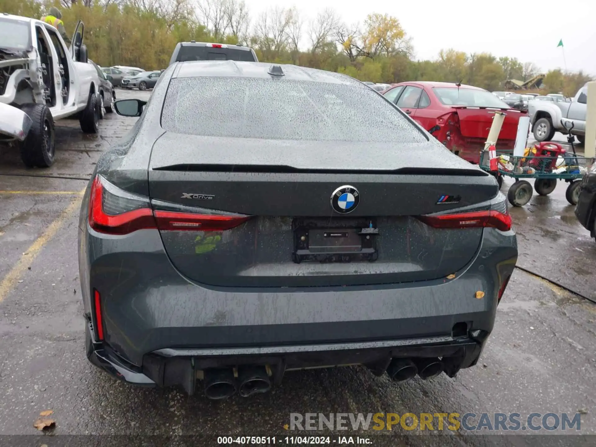 16 Photograph of a damaged car WBS43AZ0XRCP59910 BMW M4 2024