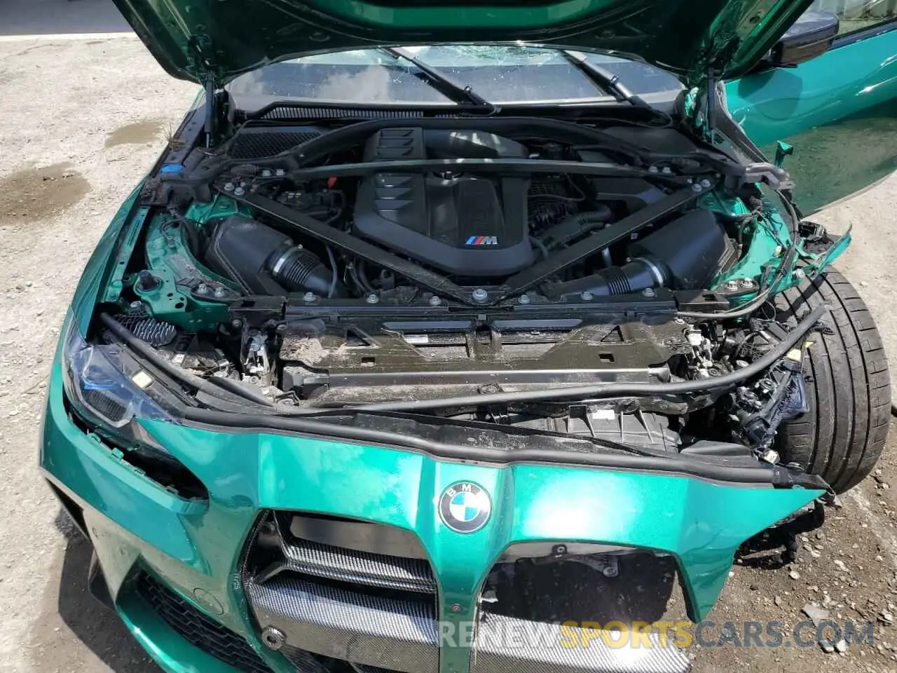 11 Фотография поврежденного автомобиля WBS43AZ0XRCR90189 BMW M4 2024