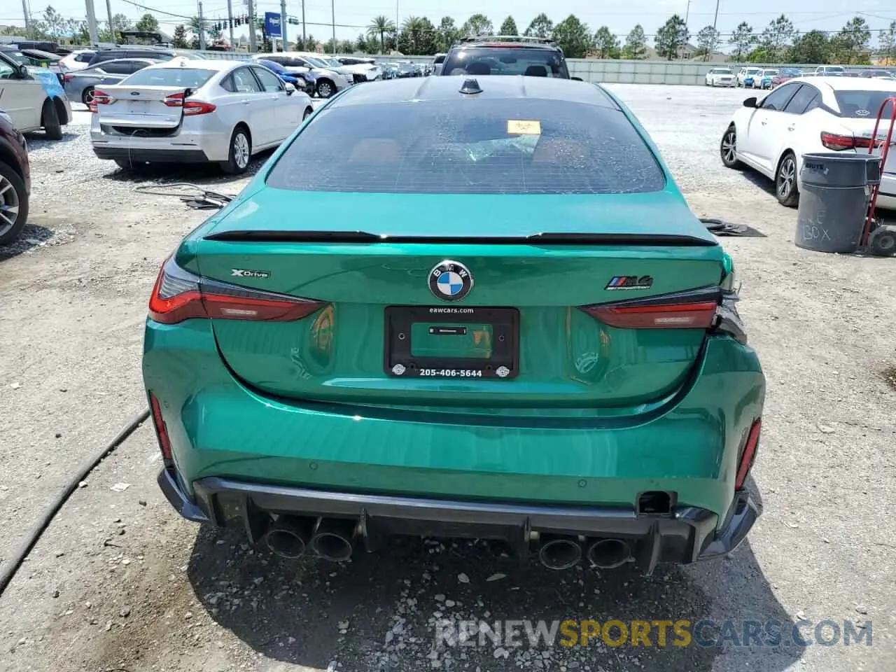 6 Фотография поврежденного автомобиля WBS43AZ0XRCR90189 BMW M4 2024