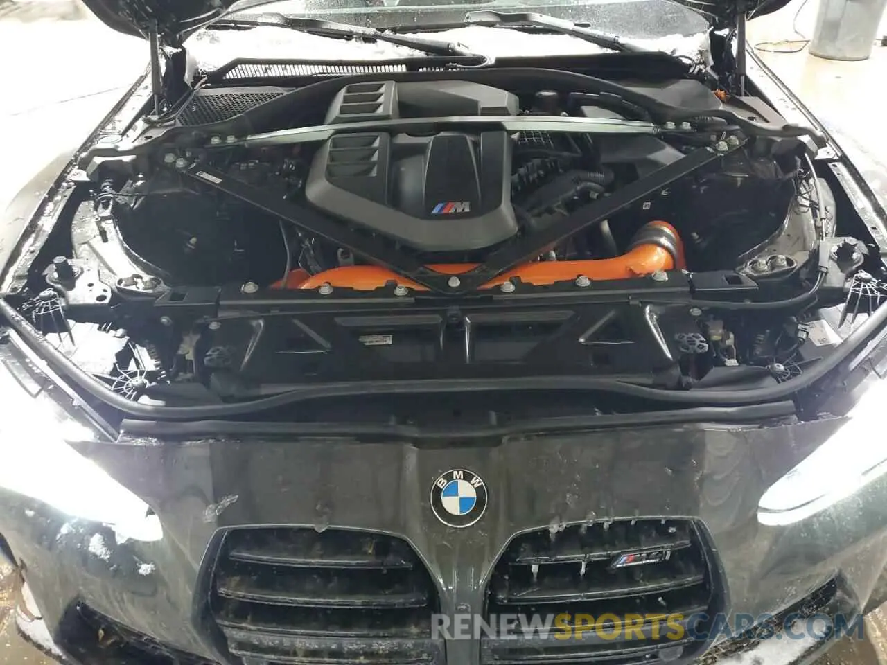 11 Photograph of a damaged car WBS33HK02SCS92678 BMW M4 2025