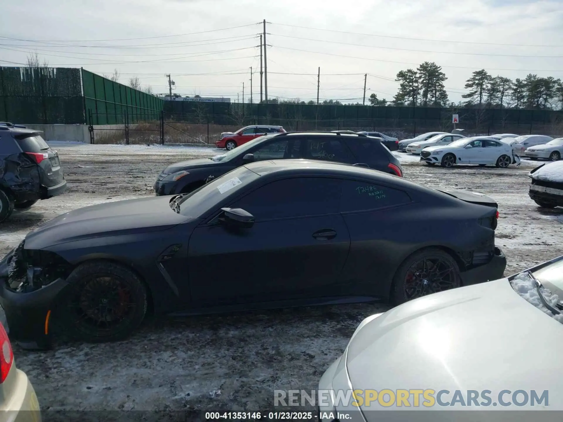 15 Photograph of a damaged car WBS33HK0XSCT17505 BMW M4 2025