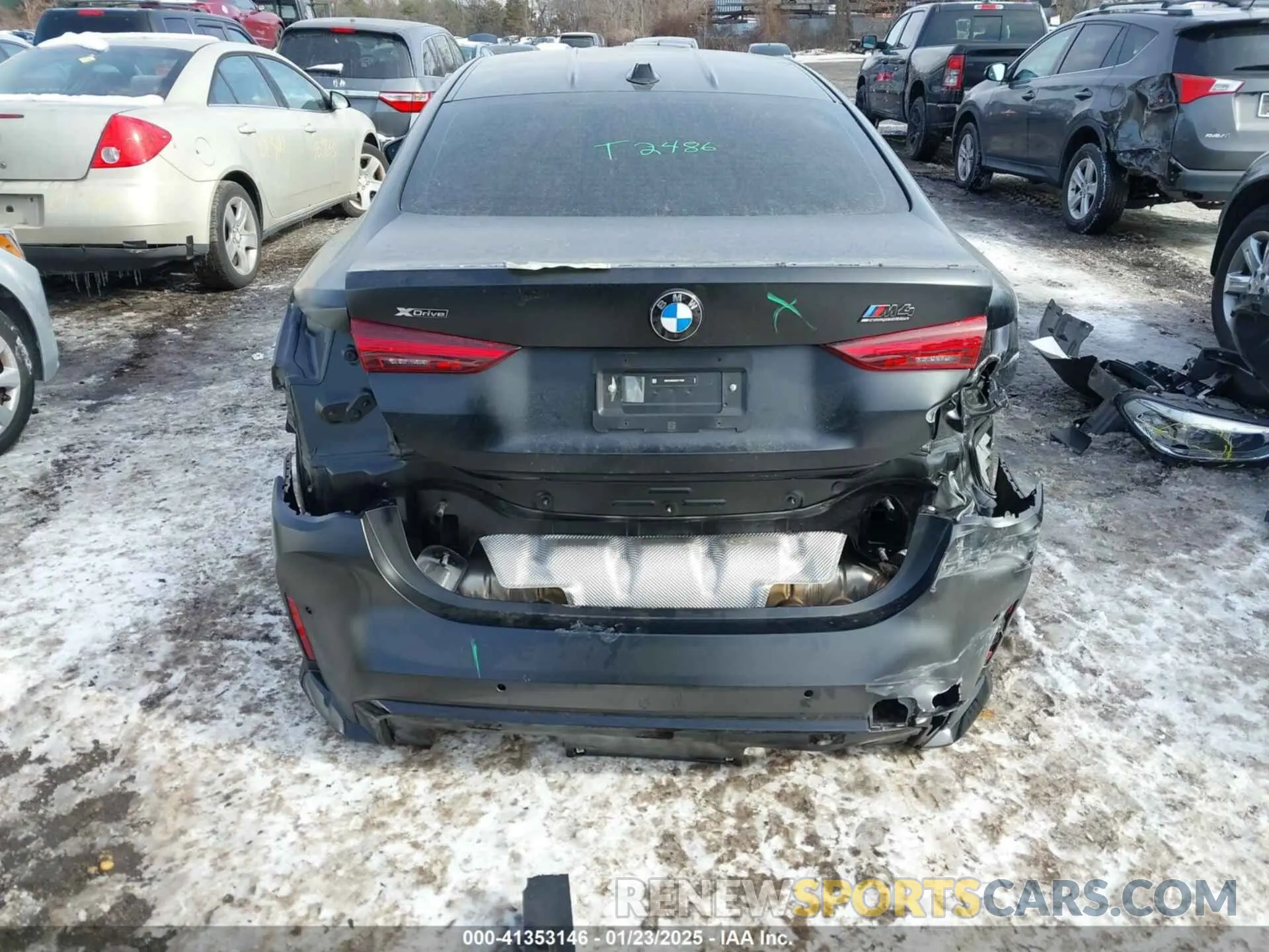 17 Photograph of a damaged car WBS33HK0XSCT17505 BMW M4 2025