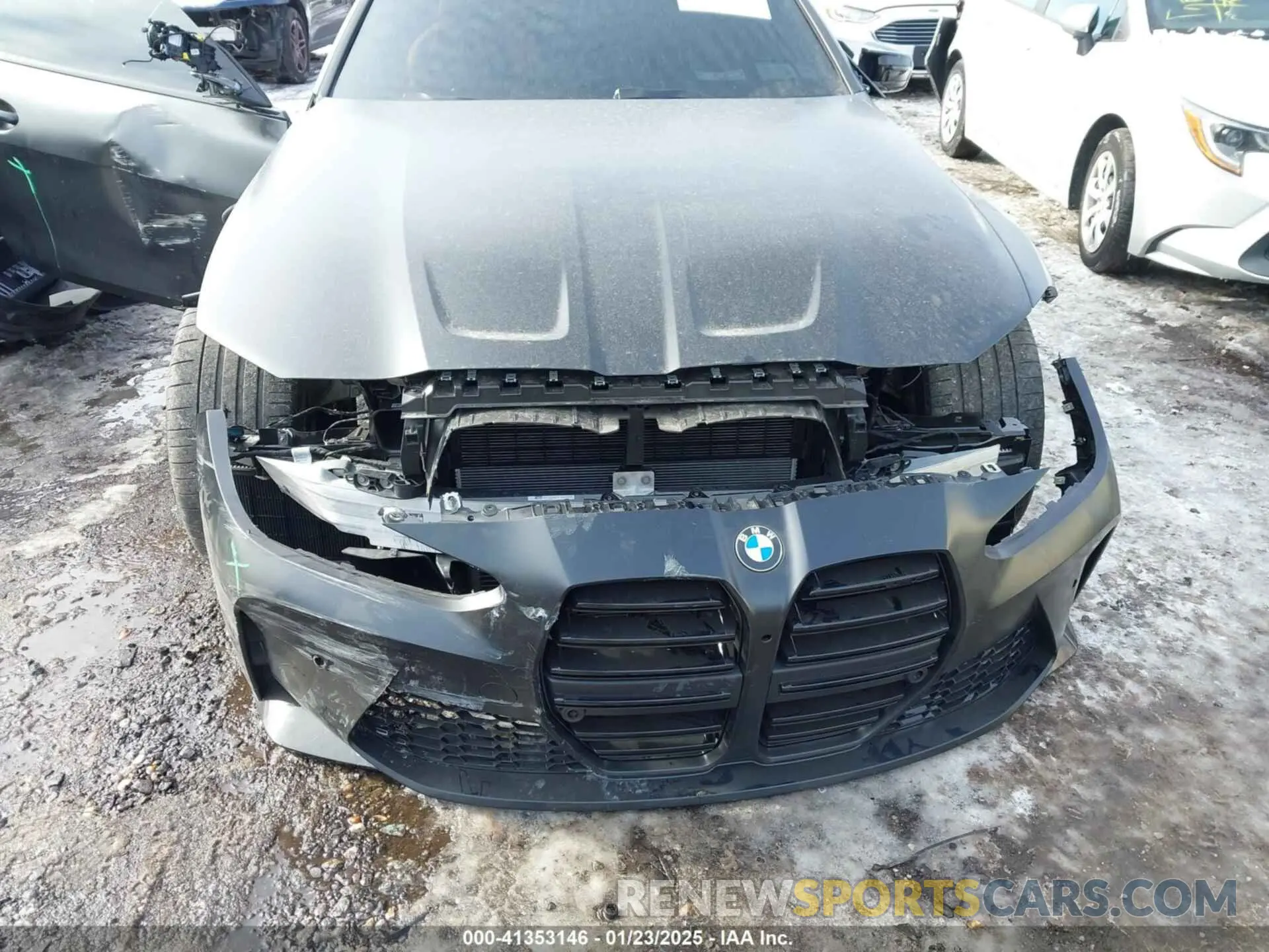 6 Photograph of a damaged car WBS33HK0XSCT17505 BMW M4 2025