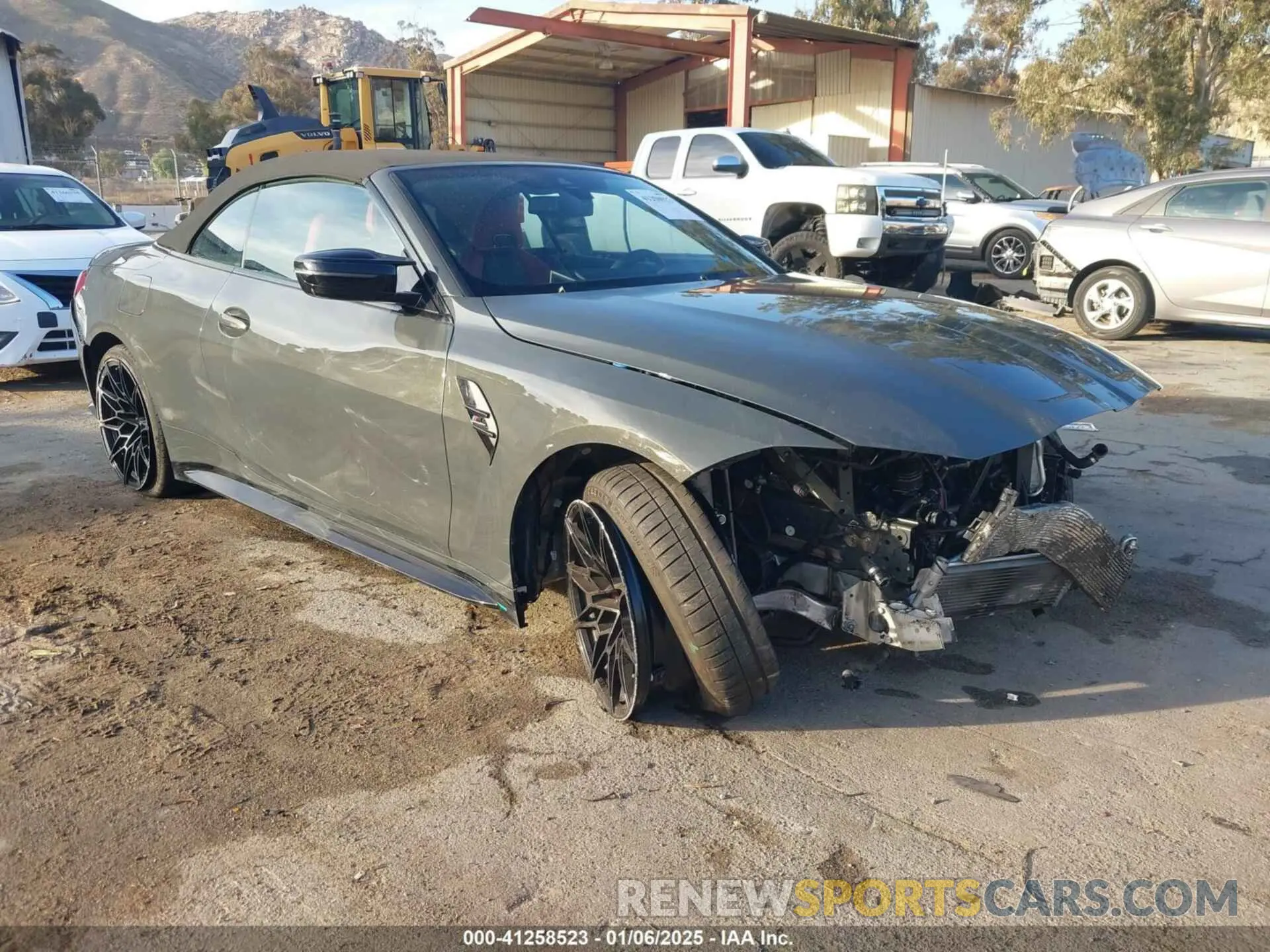 1 Photograph of a damaged car WBS43BA01SCS53664 BMW M4 2025