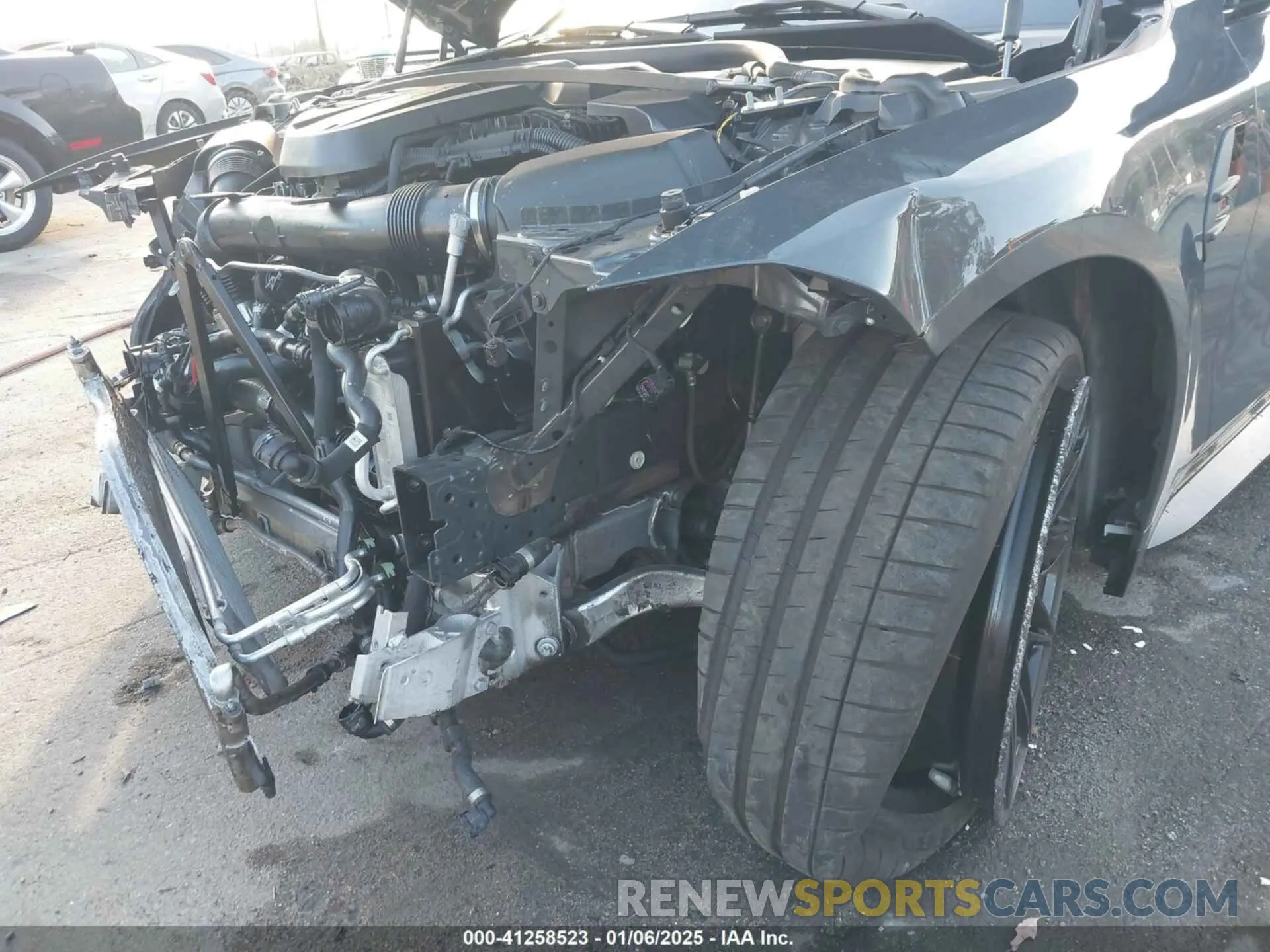12 Photograph of a damaged car WBS43BA01SCS53664 BMW M4 2025