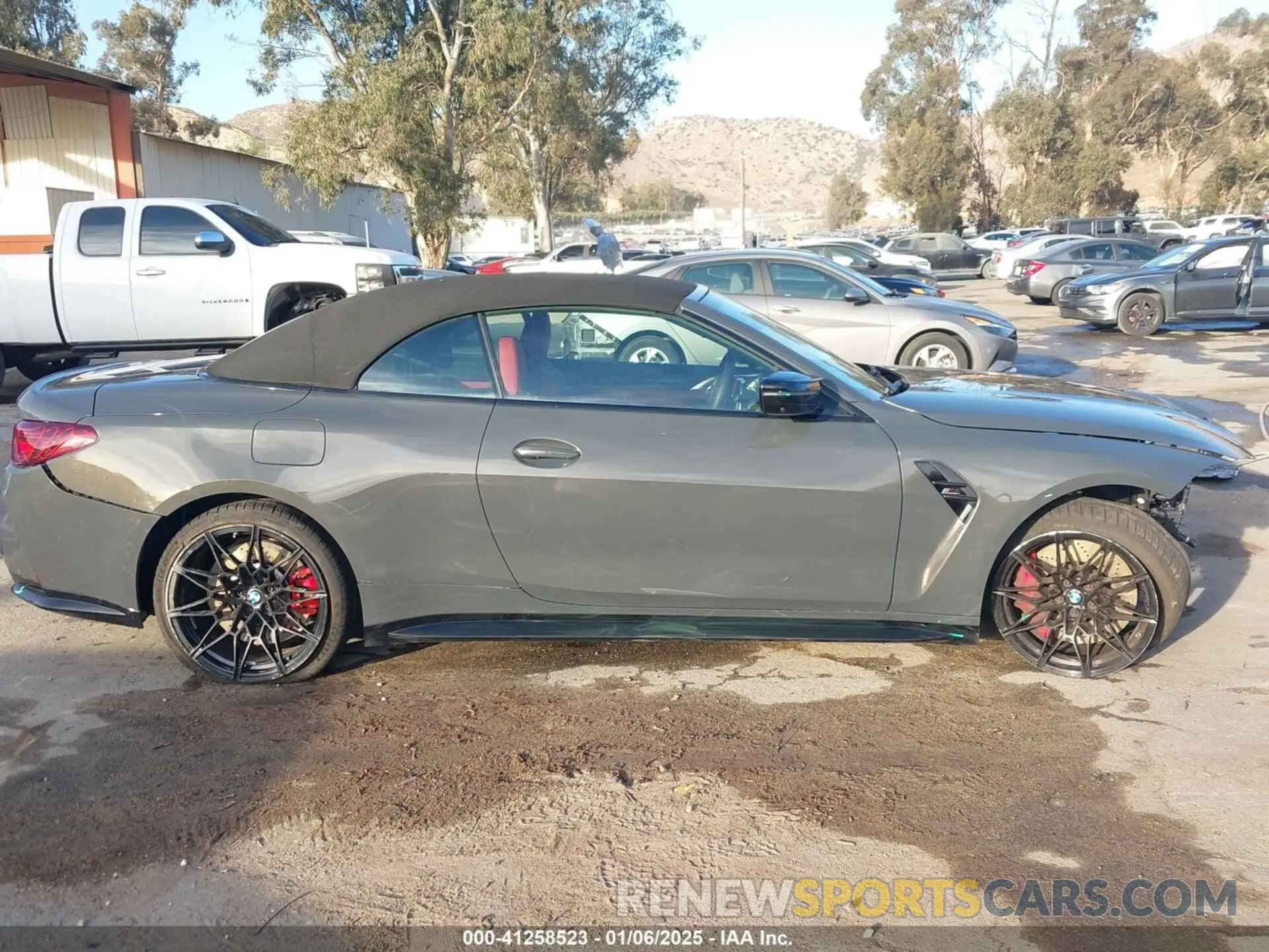 14 Photograph of a damaged car WBS43BA01SCS53664 BMW M4 2025