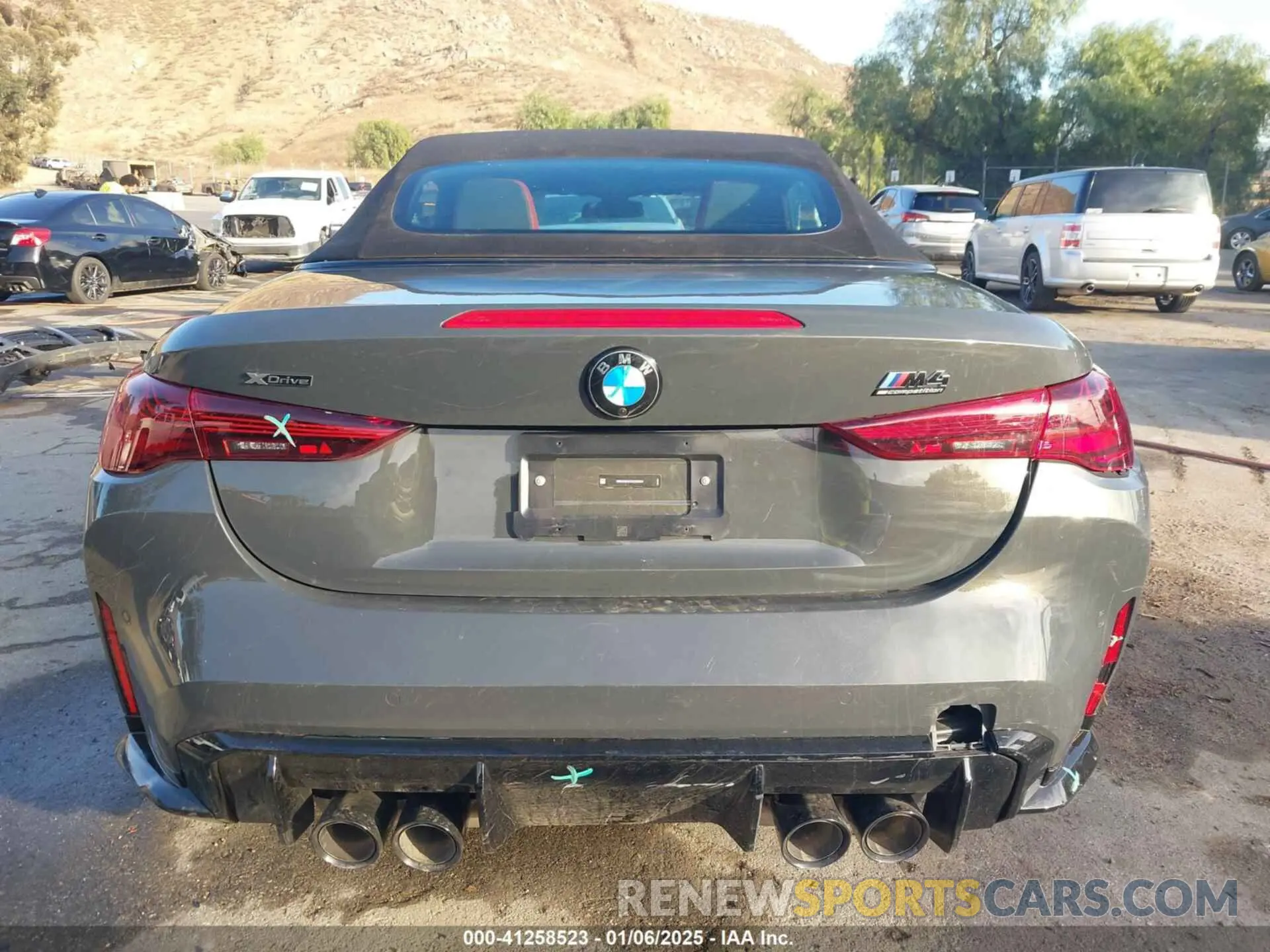 17 Photograph of a damaged car WBS43BA01SCS53664 BMW M4 2025