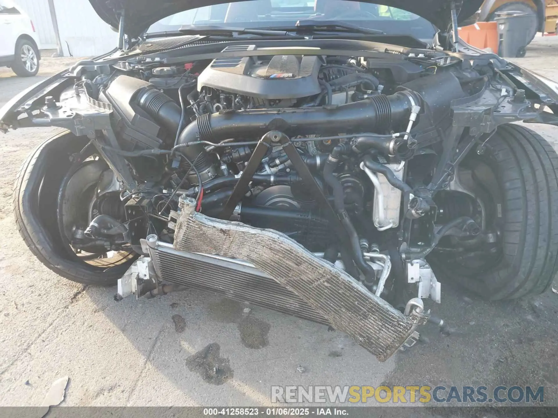 18 Photograph of a damaged car WBS43BA01SCS53664 BMW M4 2025
