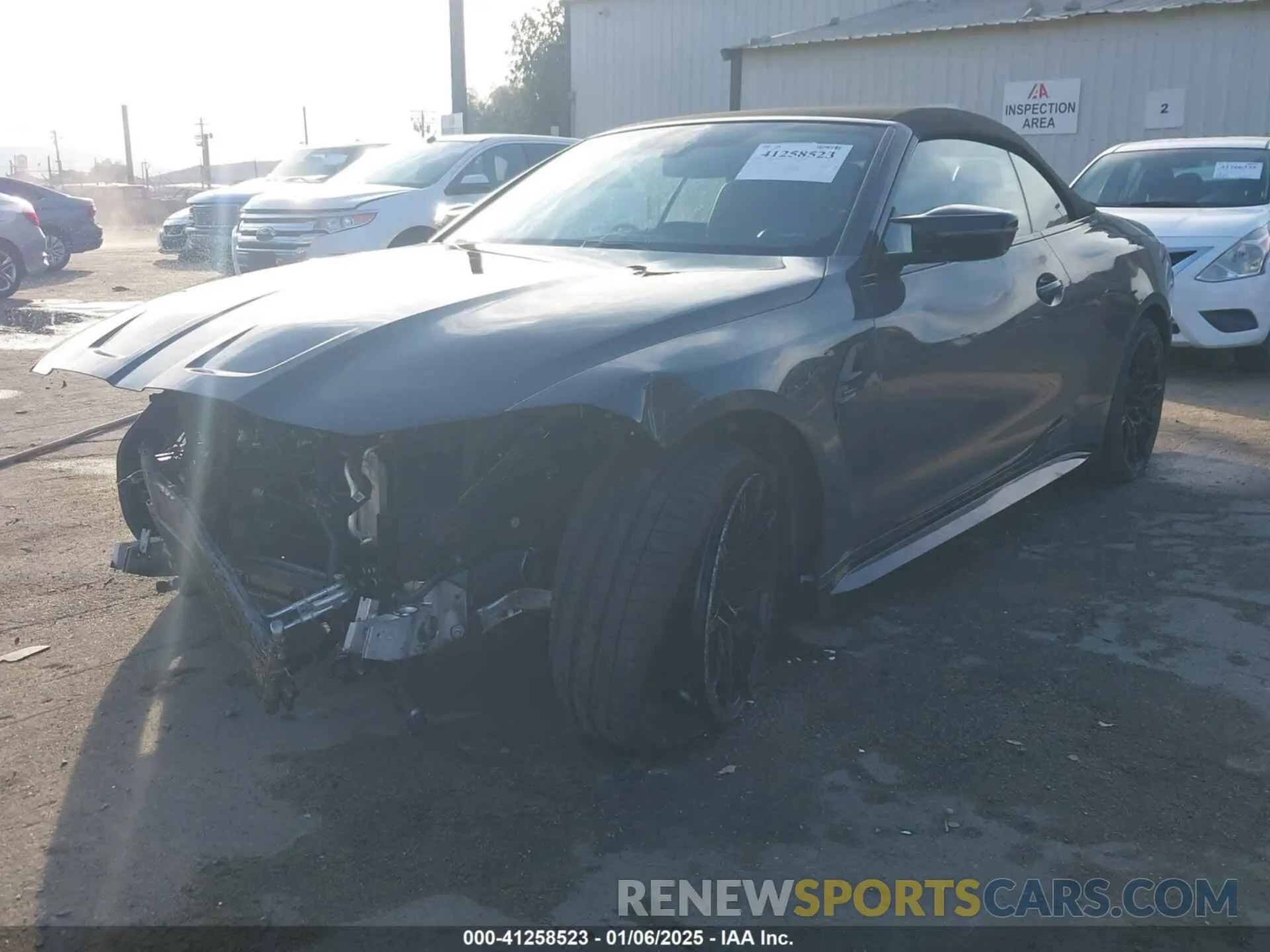 2 Photograph of a damaged car WBS43BA01SCS53664 BMW M4 2025