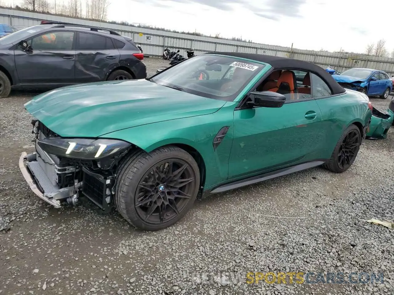 1 Photograph of a damaged car WBS43BA0XSCS97212 BMW M4 2025