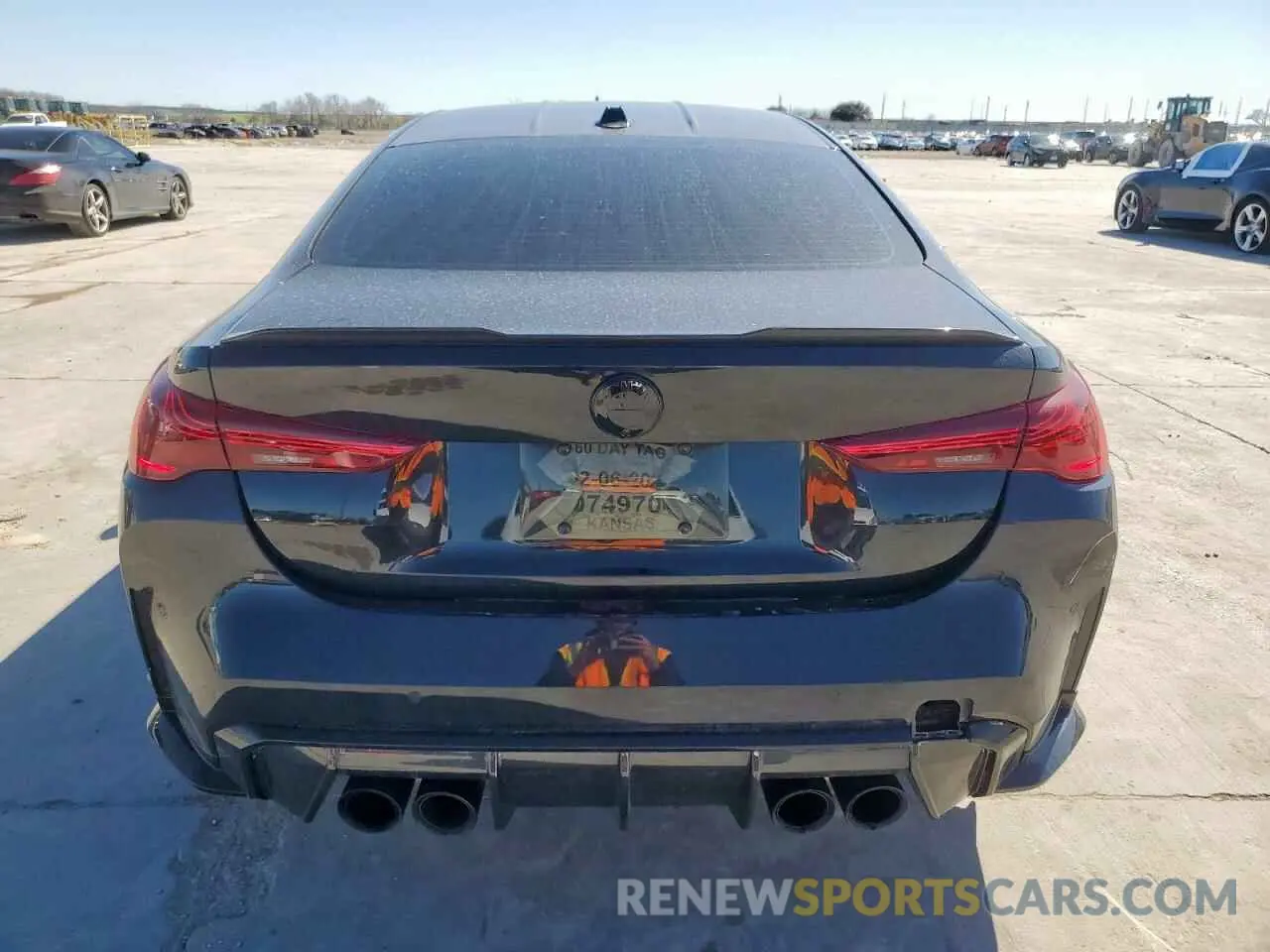 6 Photograph of a damaged car WBS43HK03SCT64895 BMW M4 2025