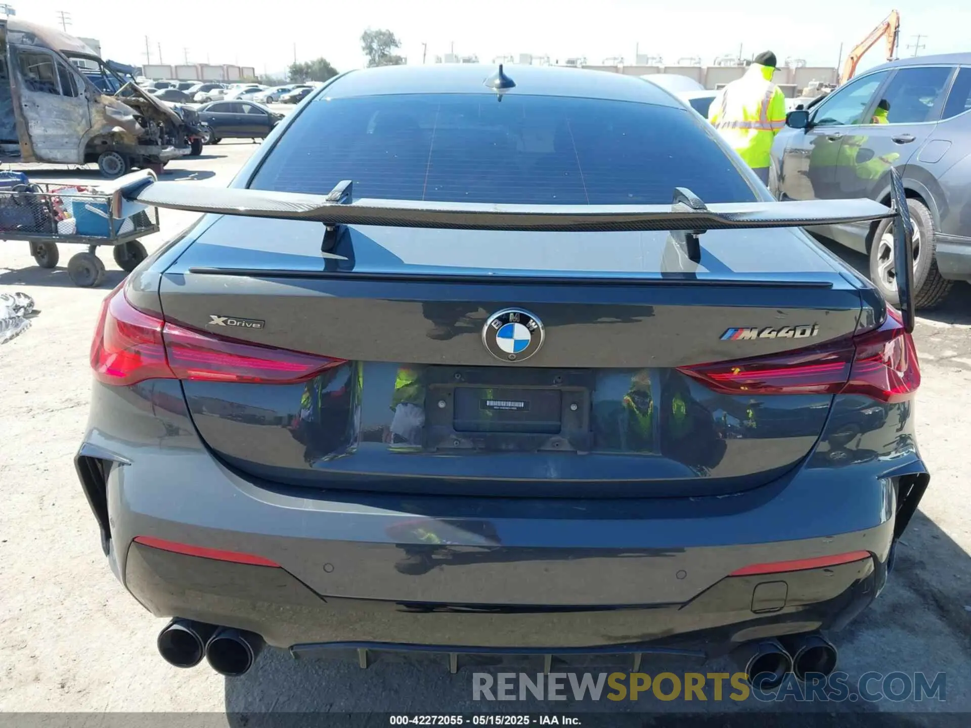 17 Фотография поврежденного автомобиля WBA13AR07MCG10695 BMW M440I 2021