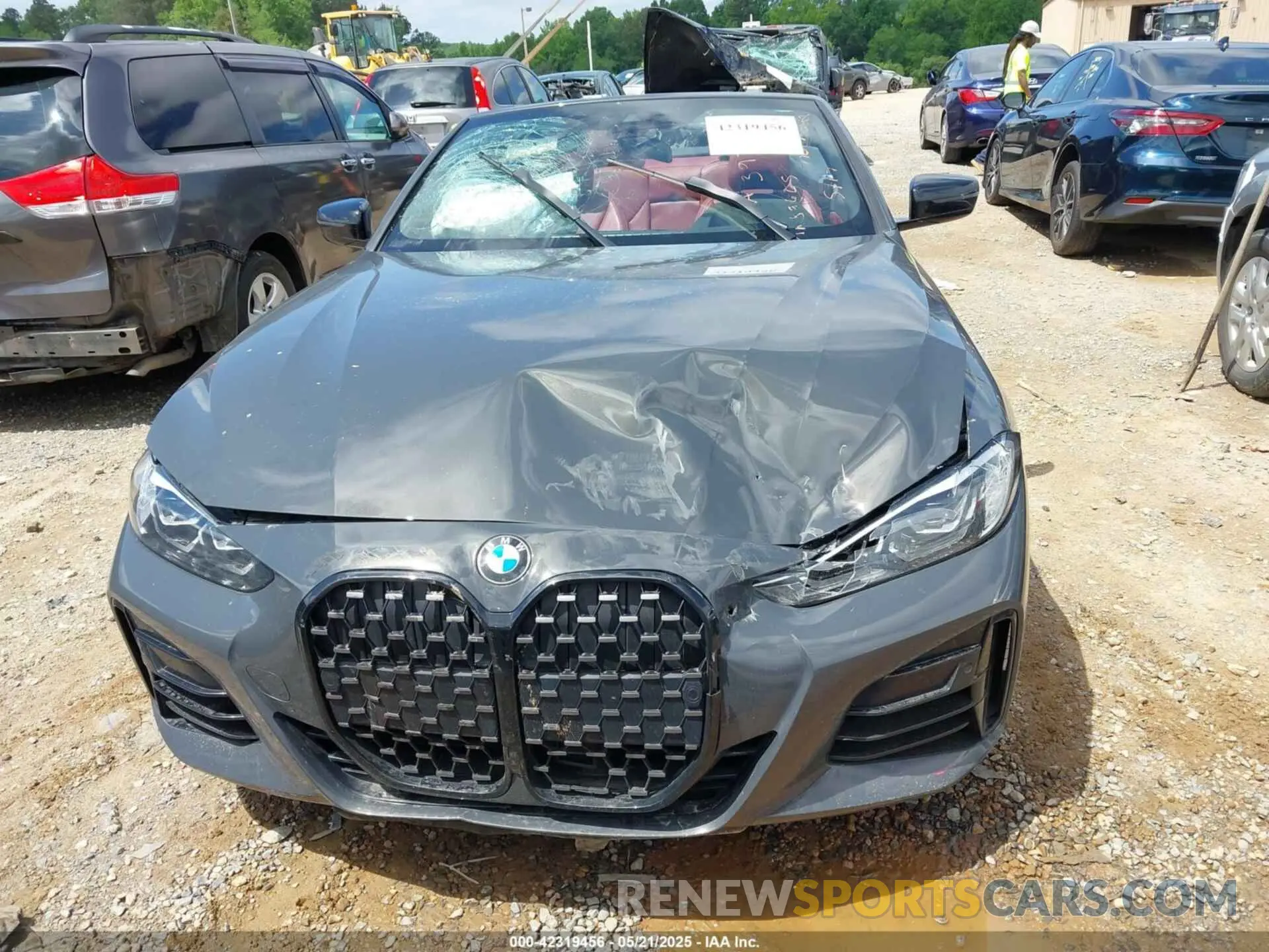 12 Фотография поврежденного автомобиля WBA53AT05MCG89665 BMW M440I 2021
