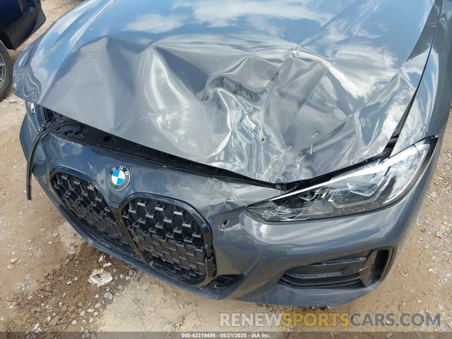 6 Фотография поврежденного автомобиля WBA53AT05MCG89665 BMW M440I 2021