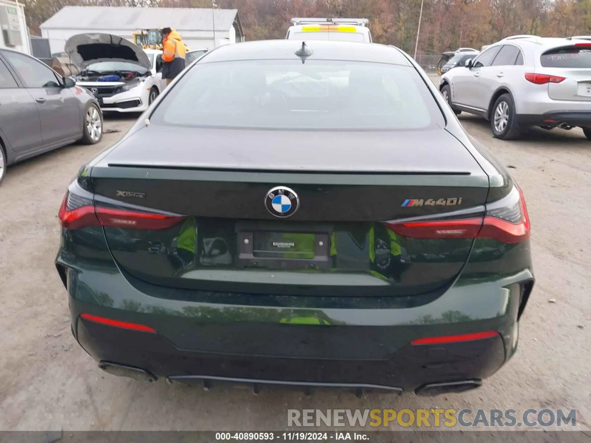15 Photograph of a damaged car WBA13AR0XNCH73696 BMW M440I 2022