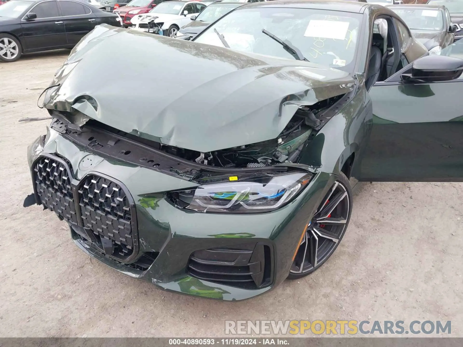 6 Photograph of a damaged car WBA13AR0XNCH73696 BMW M440I 2022