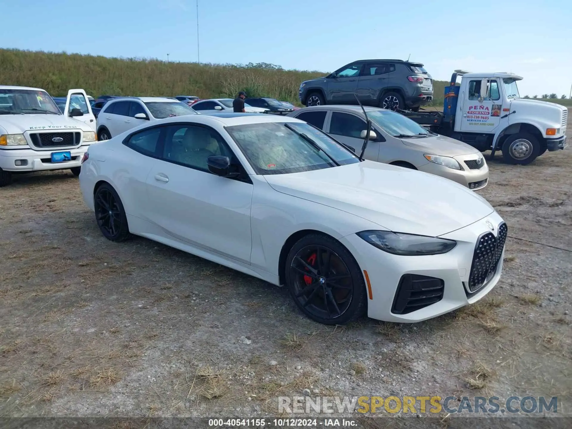 1 Photograph of a damaged car WBA83AP05NCK25006 BMW M440I 2022
