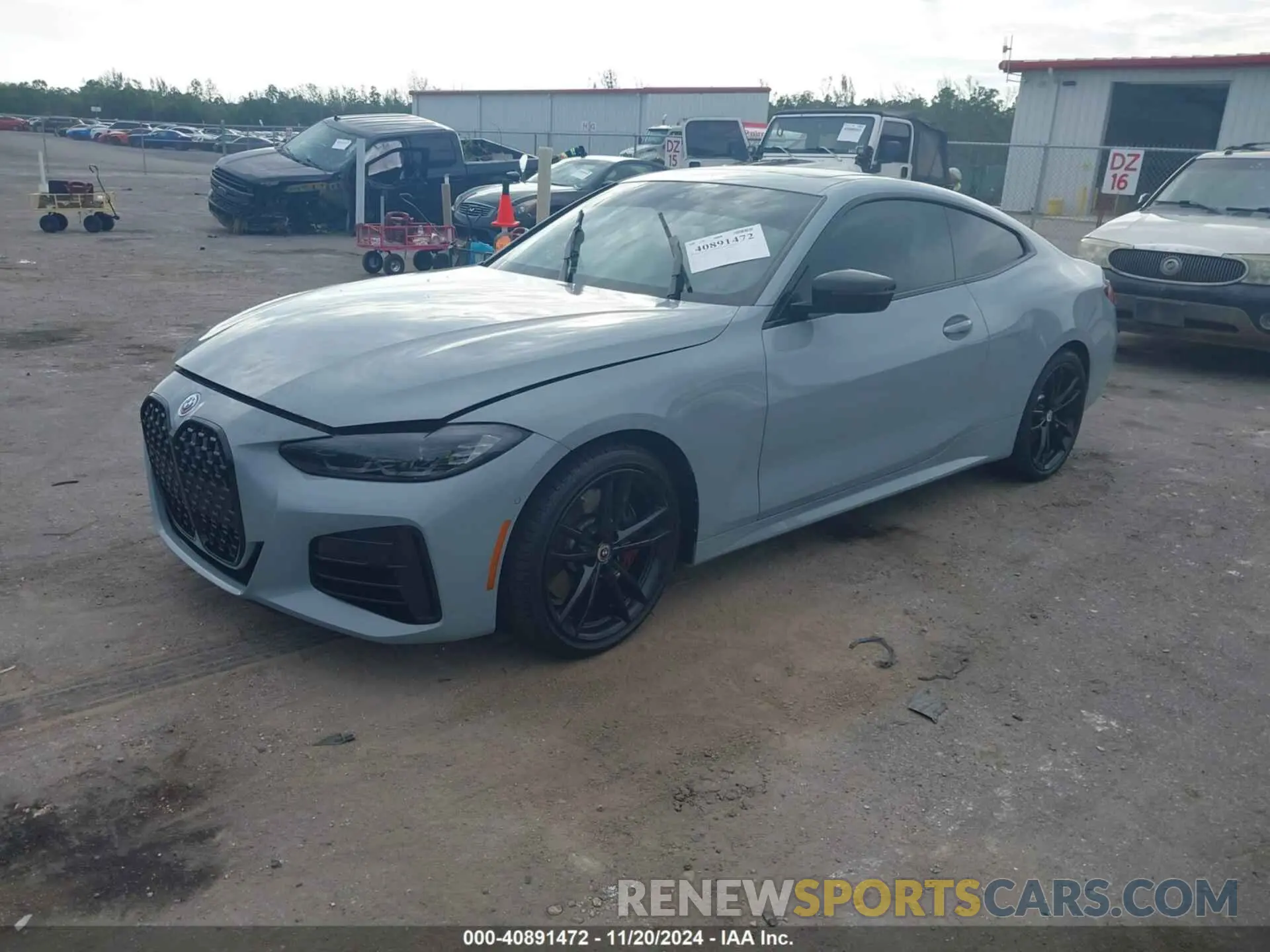 2 Photograph of a damaged car WBA13AR01PCL90729 BMW M440I 2023