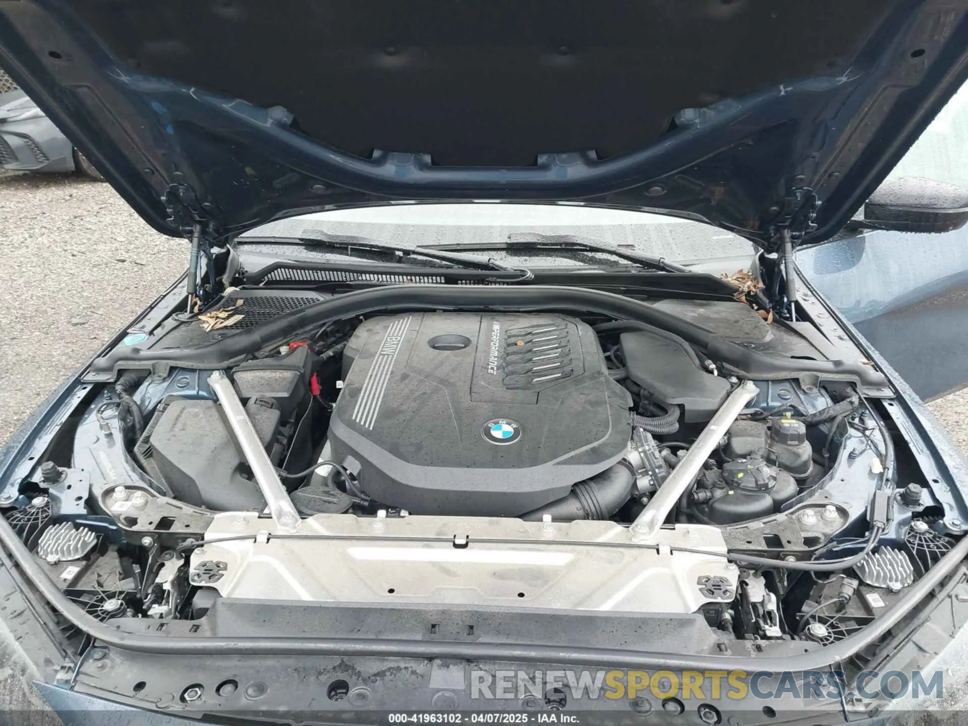 10 Фотография поврежденного автомобиля WBA13AR07PCL27599 BMW M440I 2023