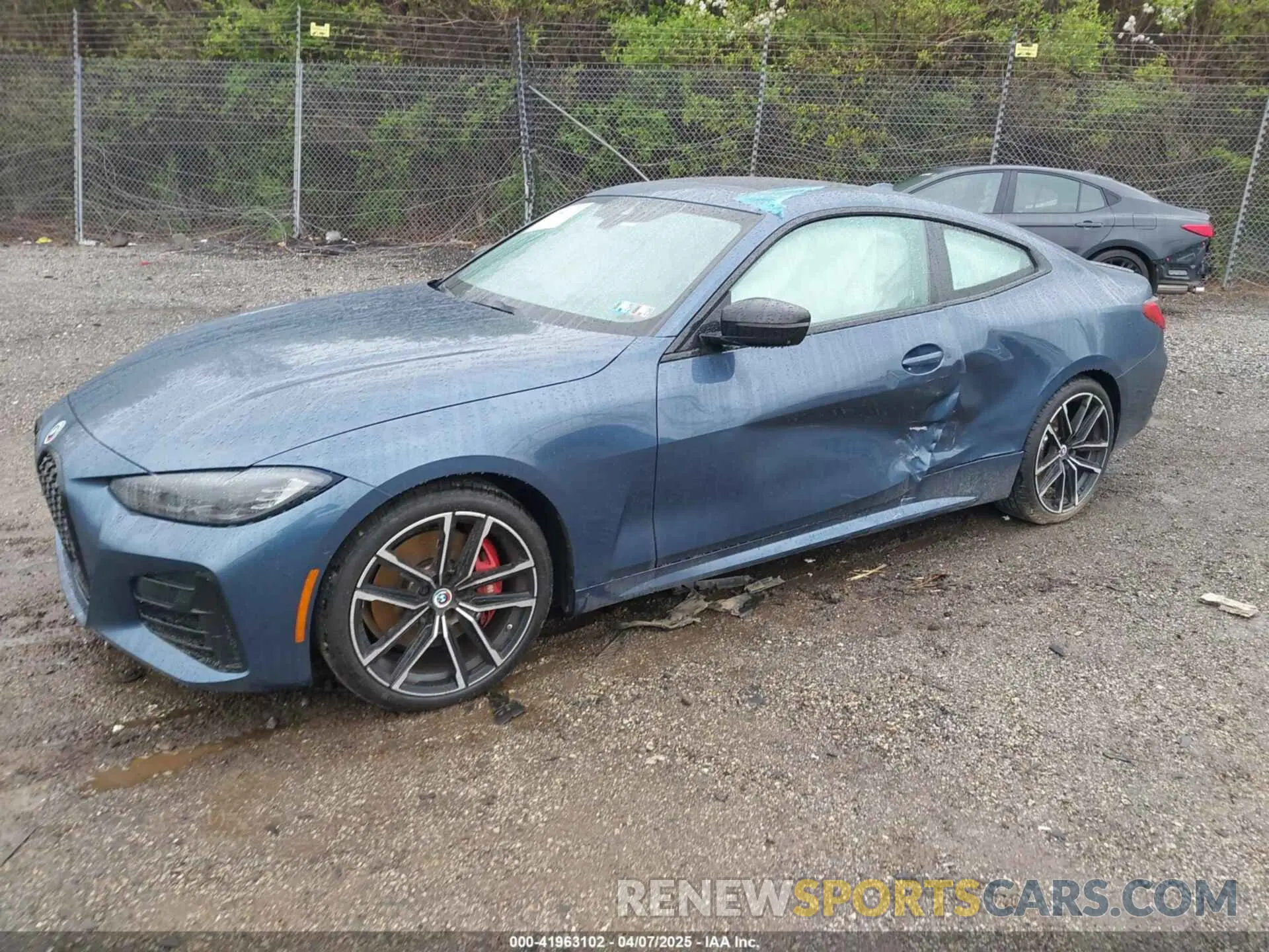 2 Фотография поврежденного автомобиля WBA13AR07PCL27599 BMW M440I 2023