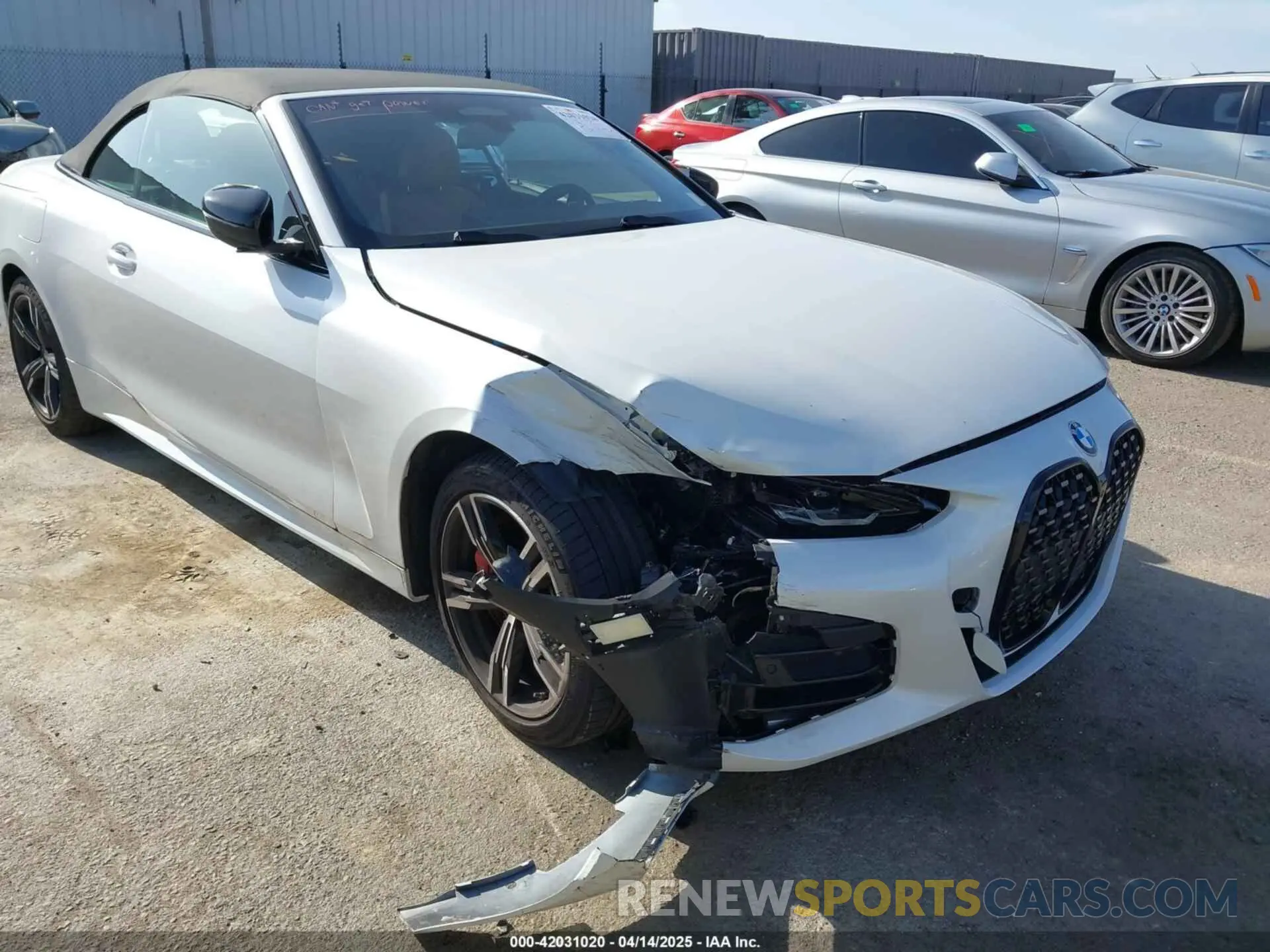 6 Photograph of a damaged car WBA63AT04RCP14967 BMW M440I 2024