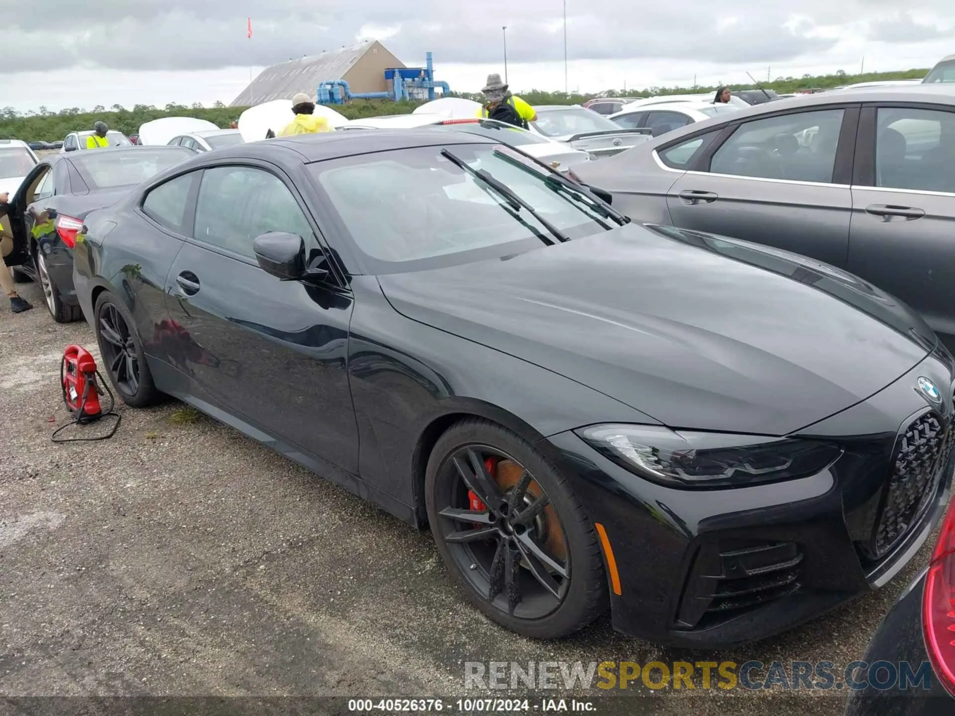 1 Photograph of a damaged car WBA83AP00RCS05400 BMW M440I 2024