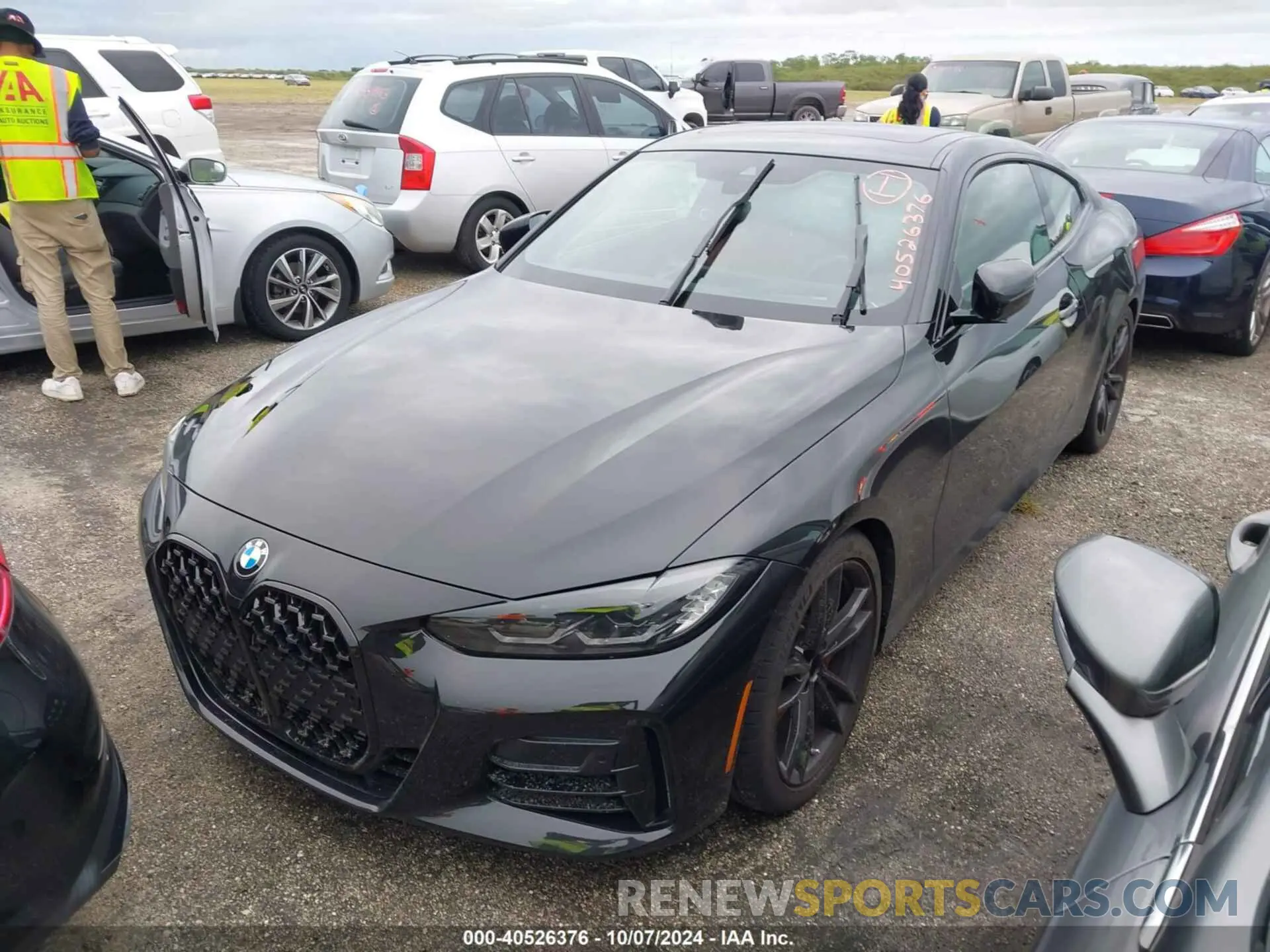 2 Photograph of a damaged car WBA83AP00RCS05400 BMW M440I 2024